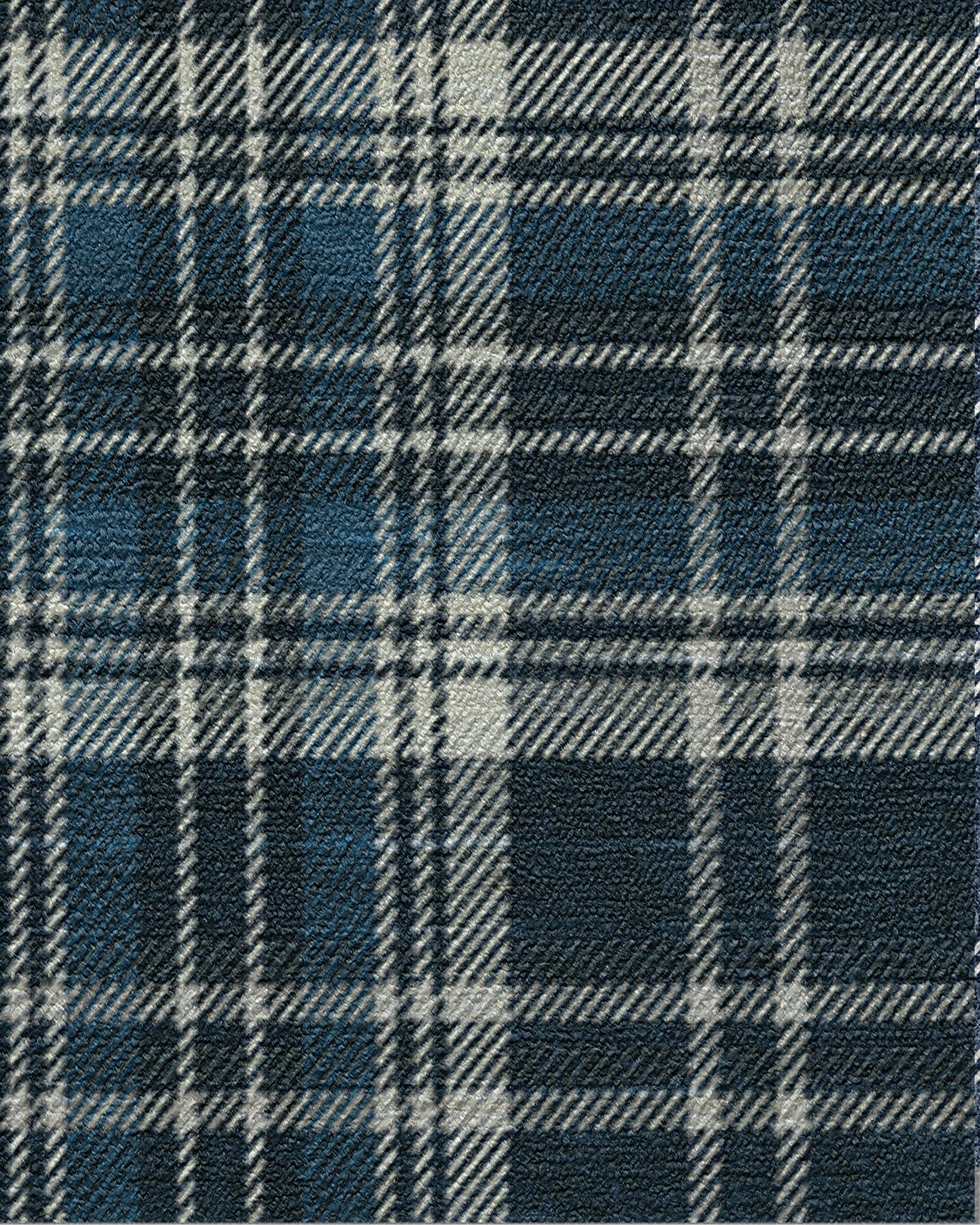 Dress Stewart Tartan Navy Rug
