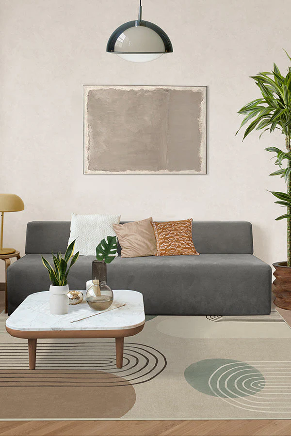 Runda Natural Sage Flatwoven Rug