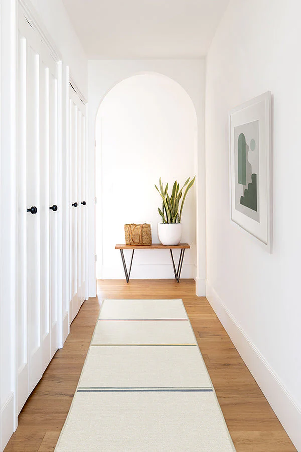 Stella Ivory Rainbow Flatwoven Rug by The Home Edit