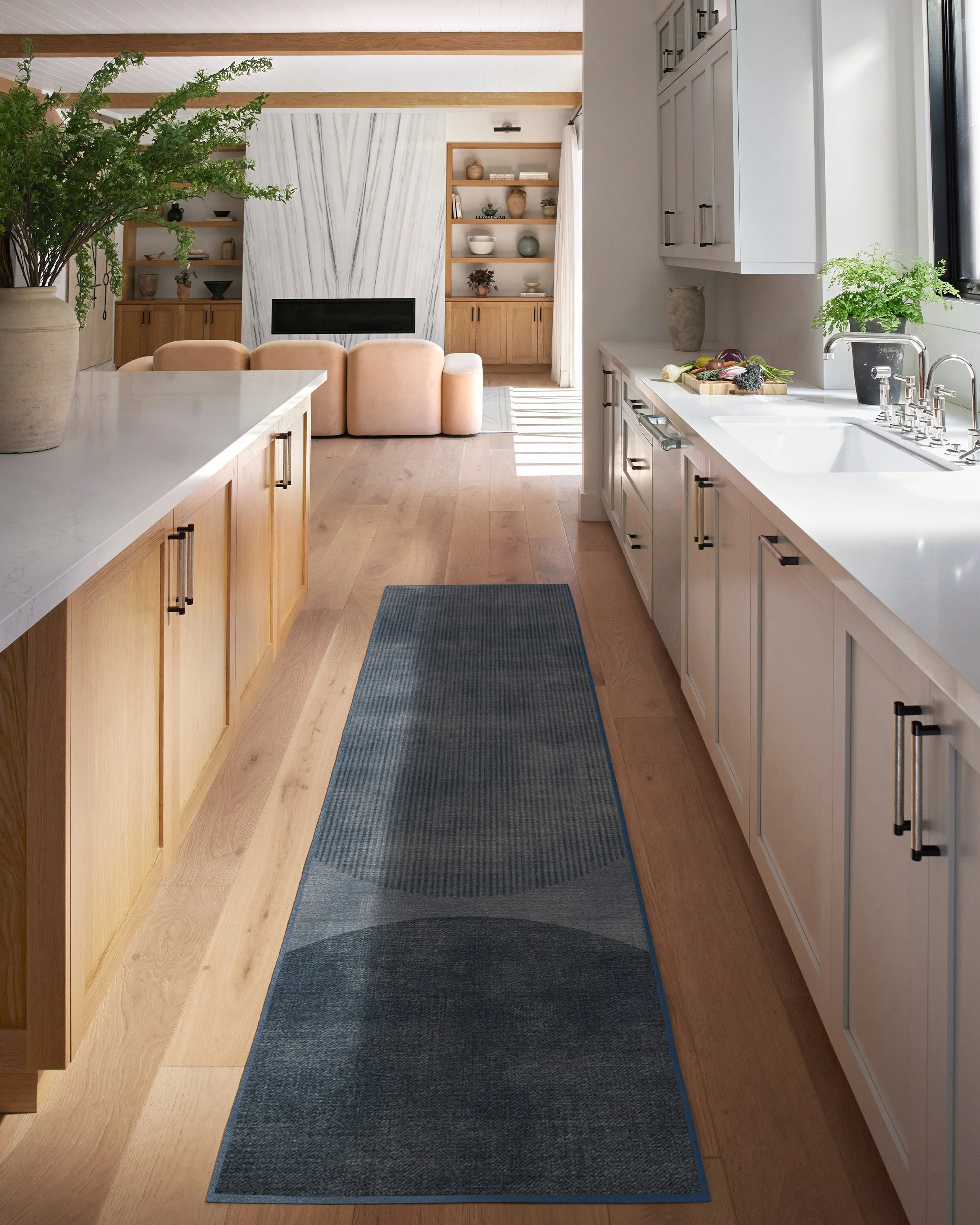 Eclipse Navy Flatwoven Rug