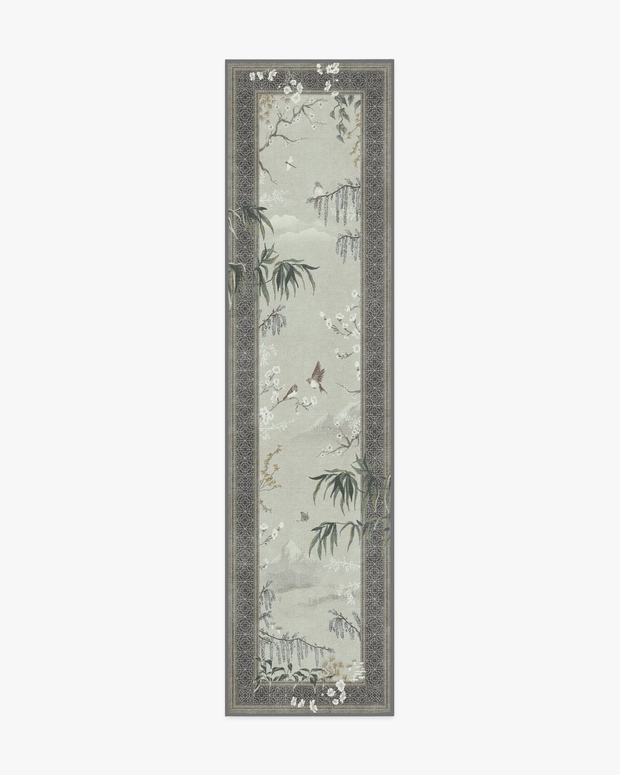 Wren Charcoal & Opal Flatwoven Rug