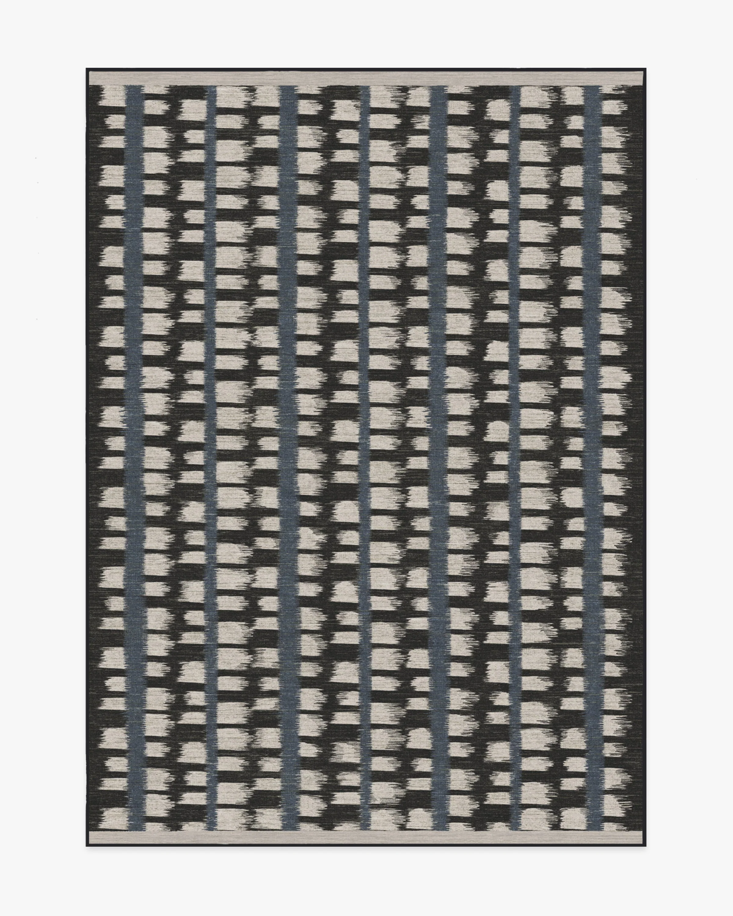 Berlin Charcoal & Sand Flatwoven Rug by Michael Michalsky