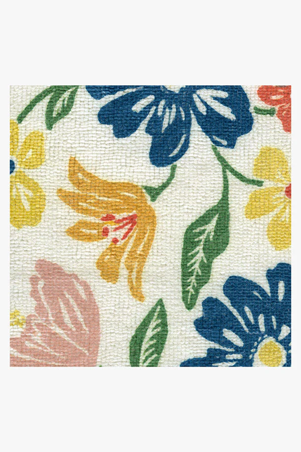 Bella Bouquet Multicolor Bath Mat