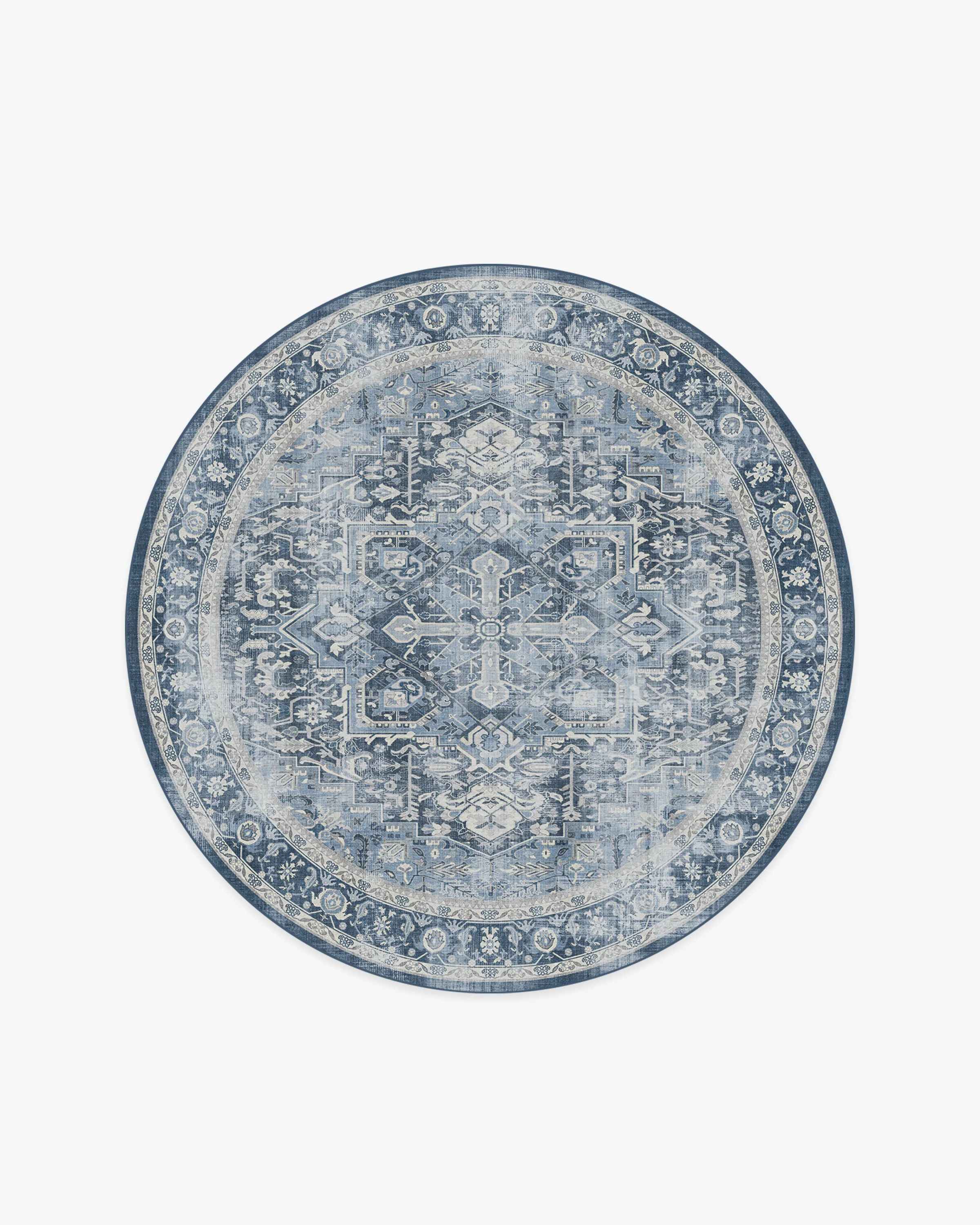 Kamran Admiral Blue Rug