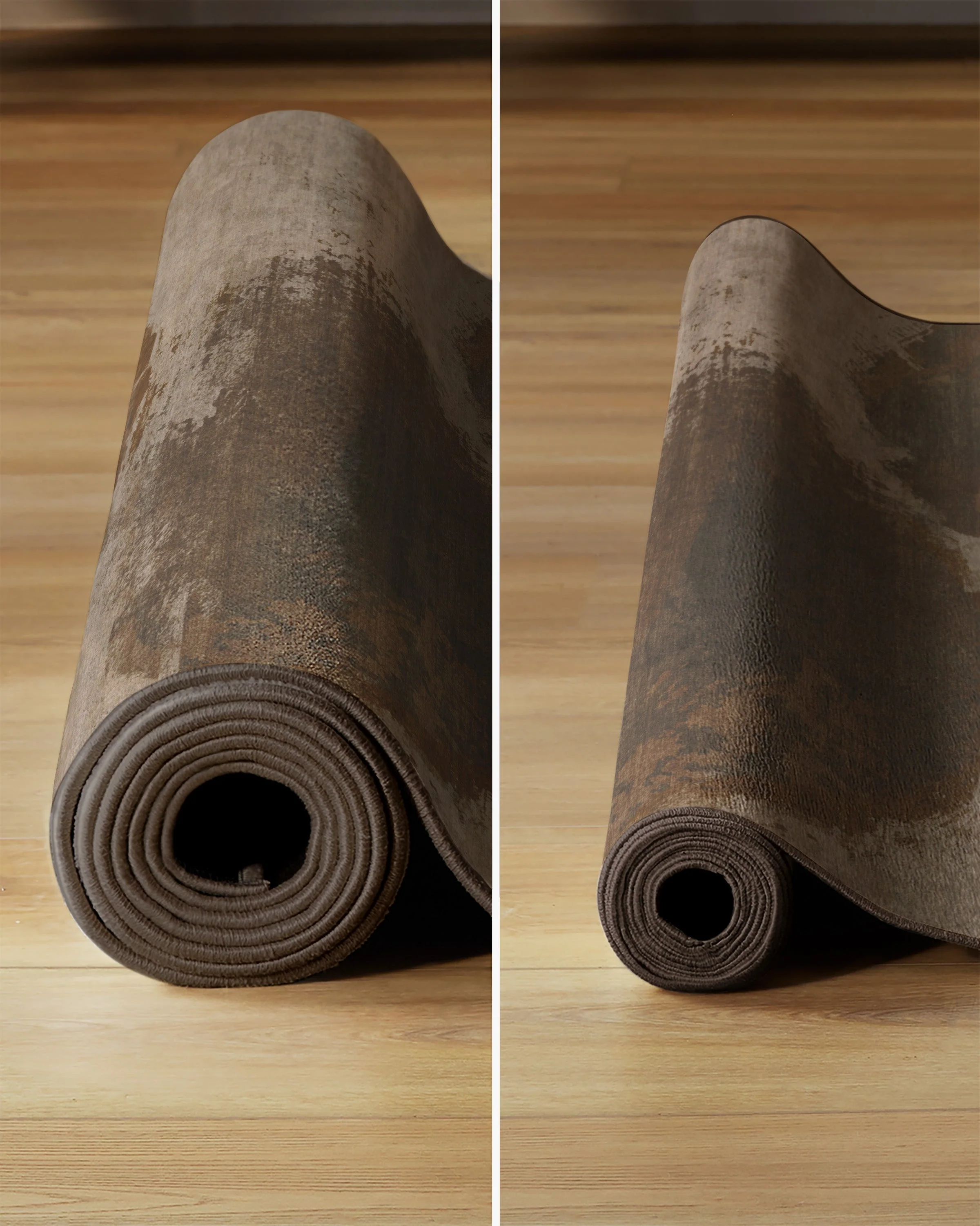 Jorda Bronze Natural Rug by Architectural Digest