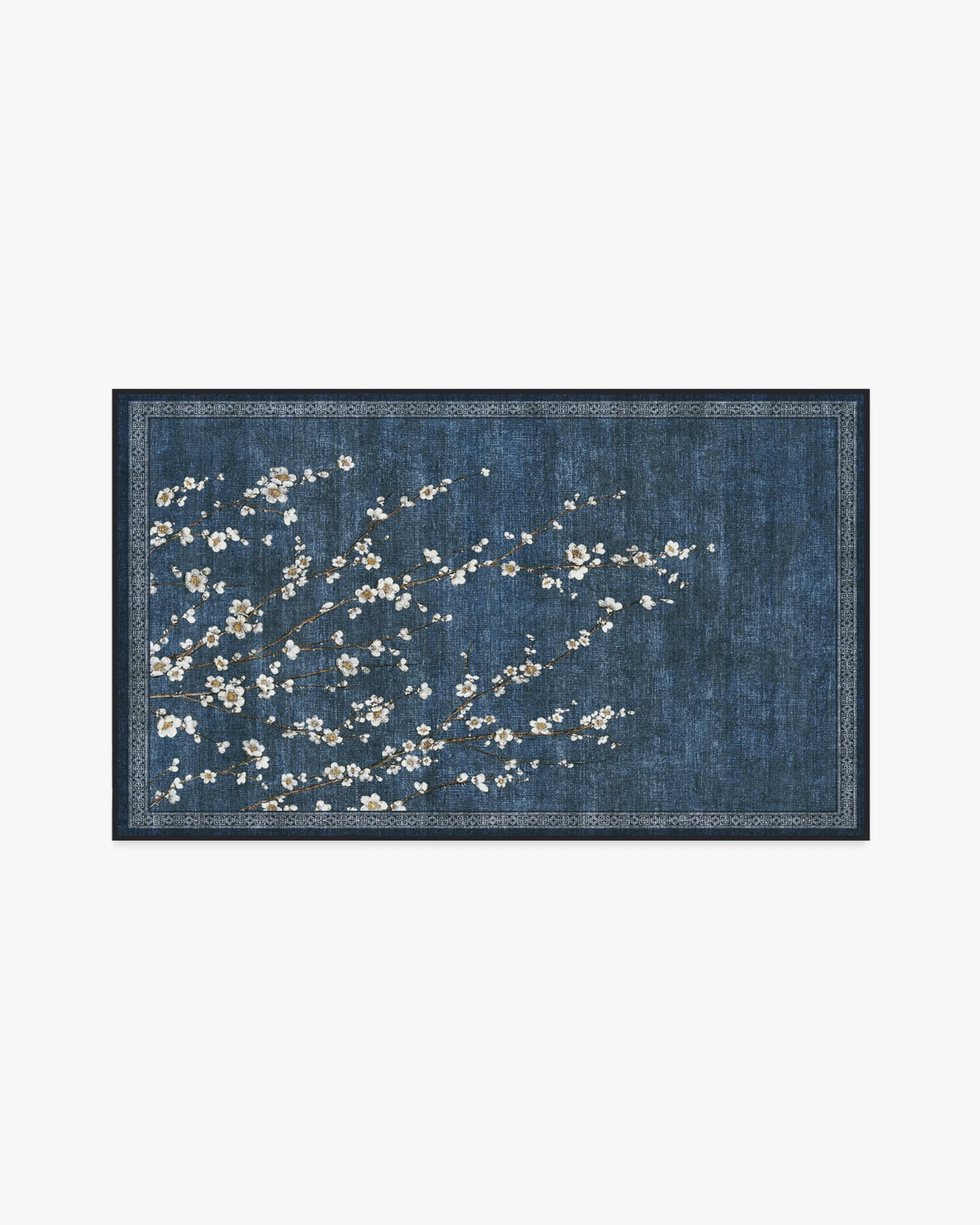 Sakura Indigo Rug by Gracie