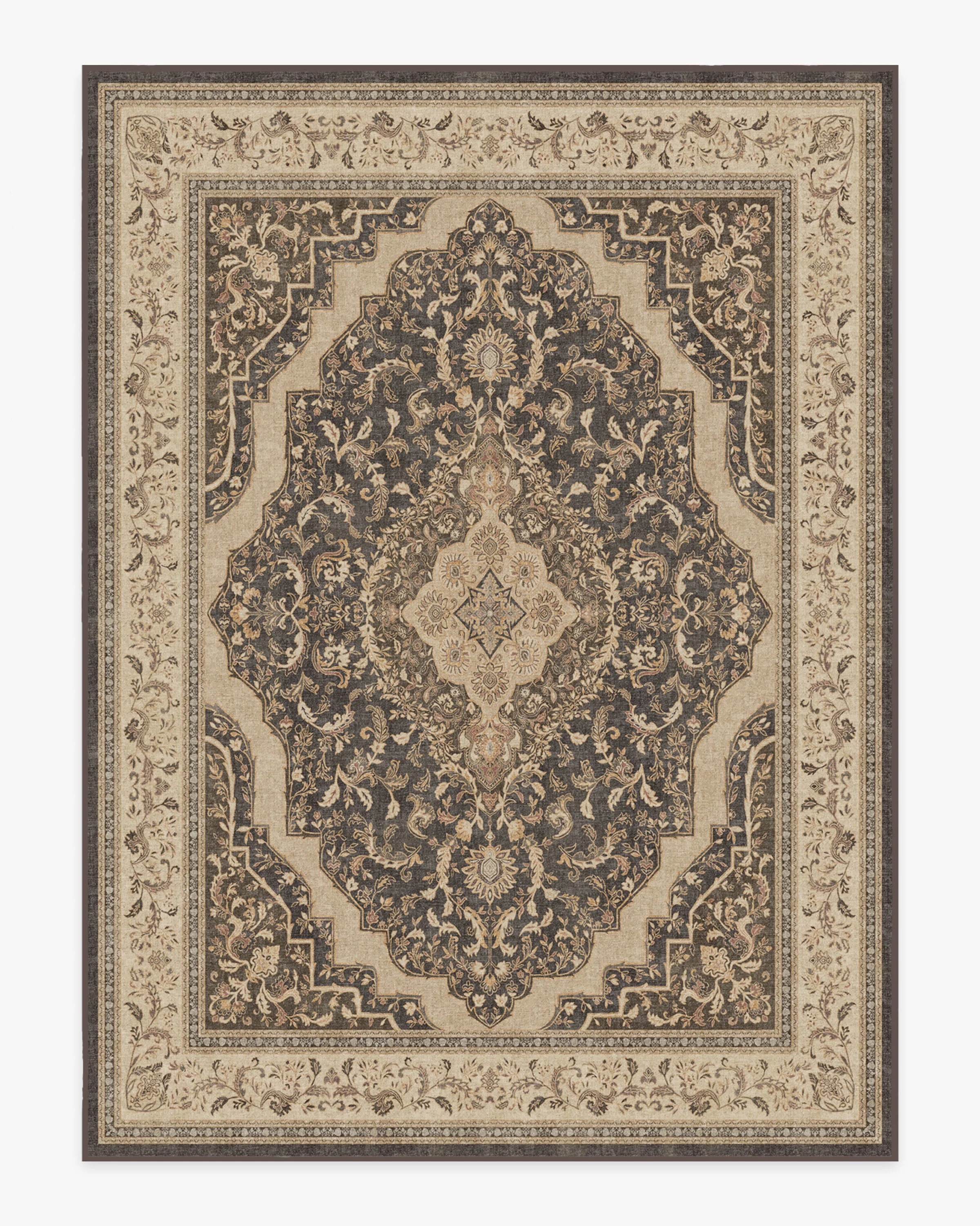 Adeline Dark Wood Flatwoven Rug