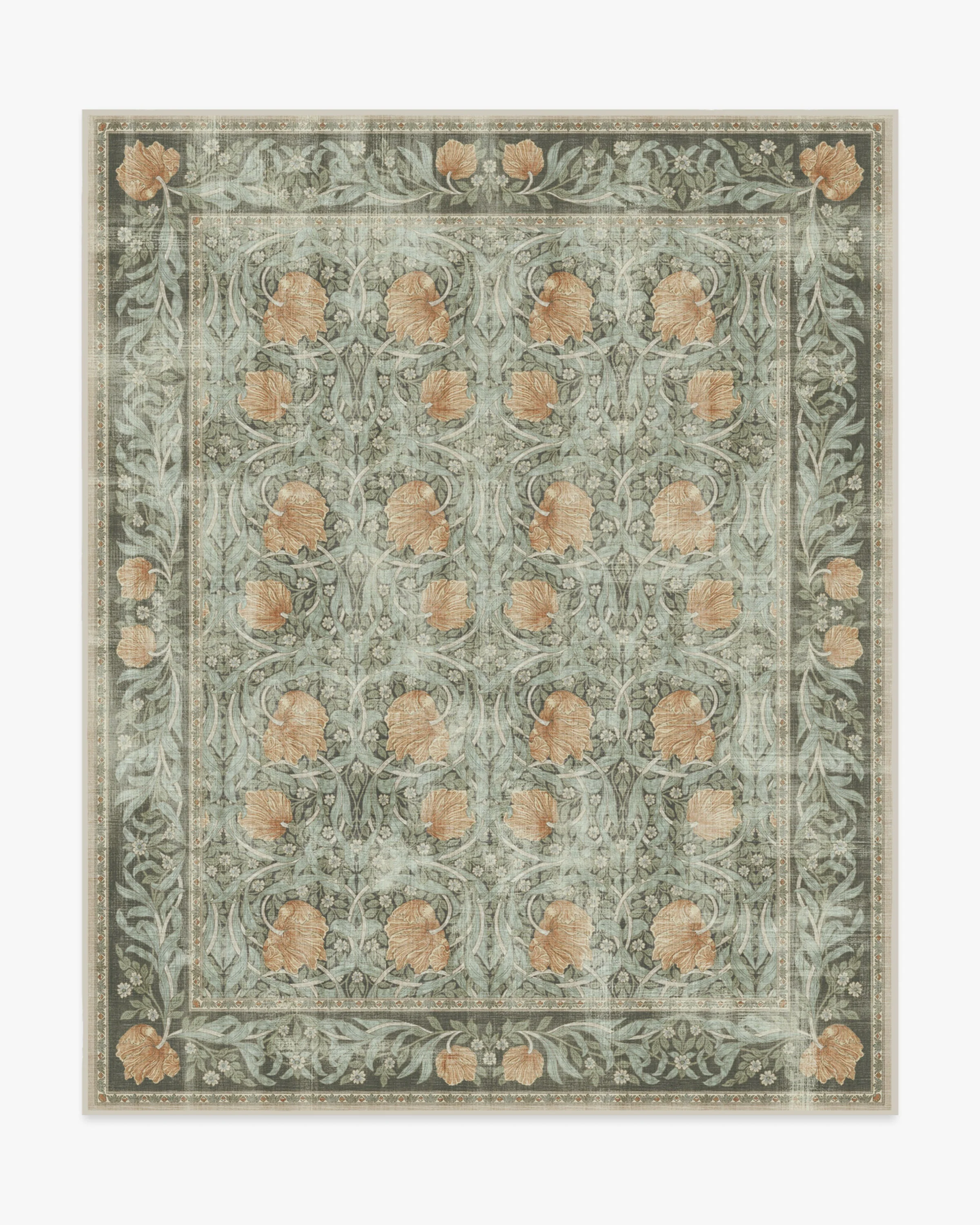 Pimpernel Jade Rug by Morris & Co.