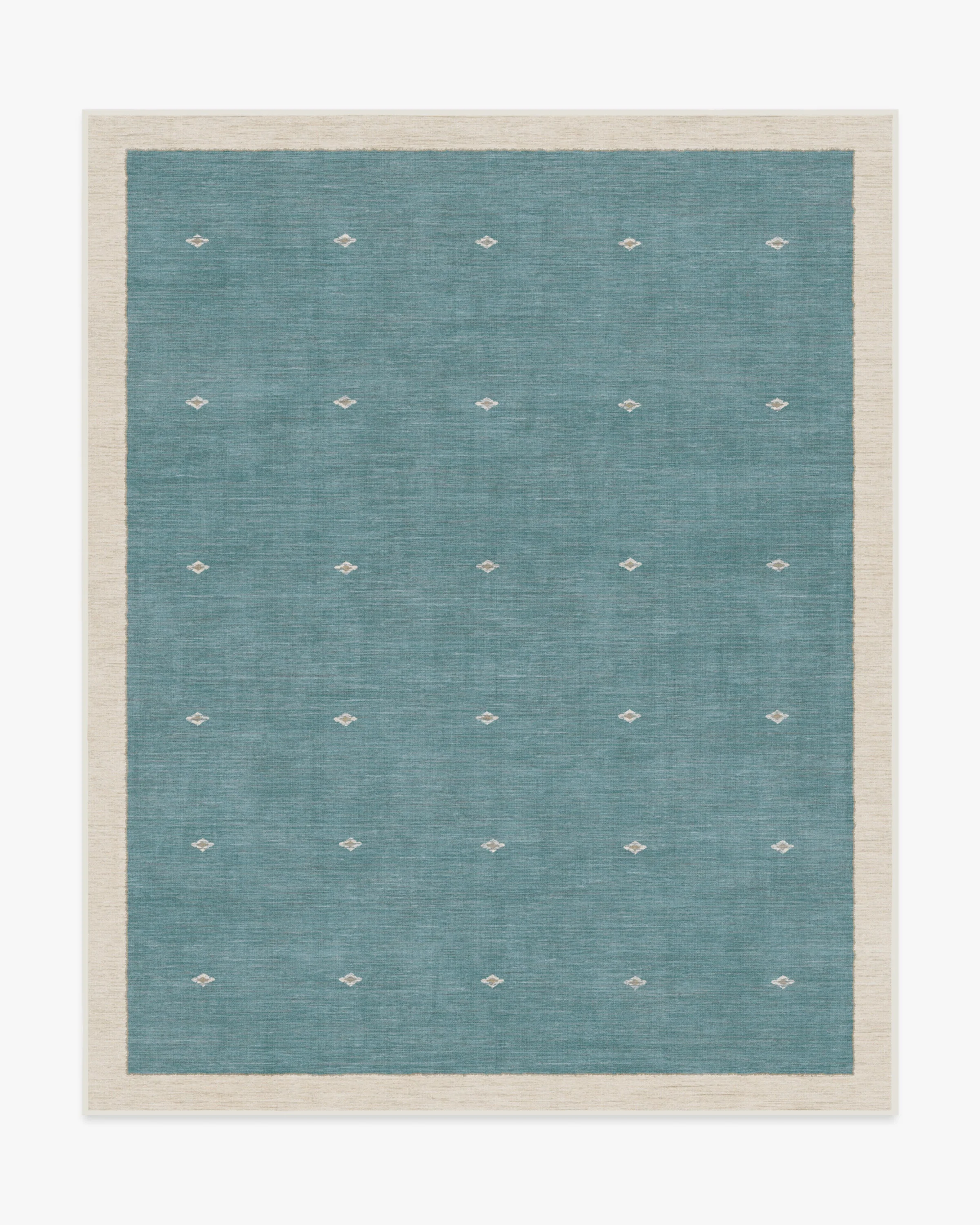 Luna Soft Teal Rug by goop
