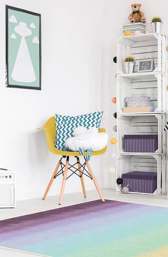 Spectrum Rainbow Flatwoven Rug