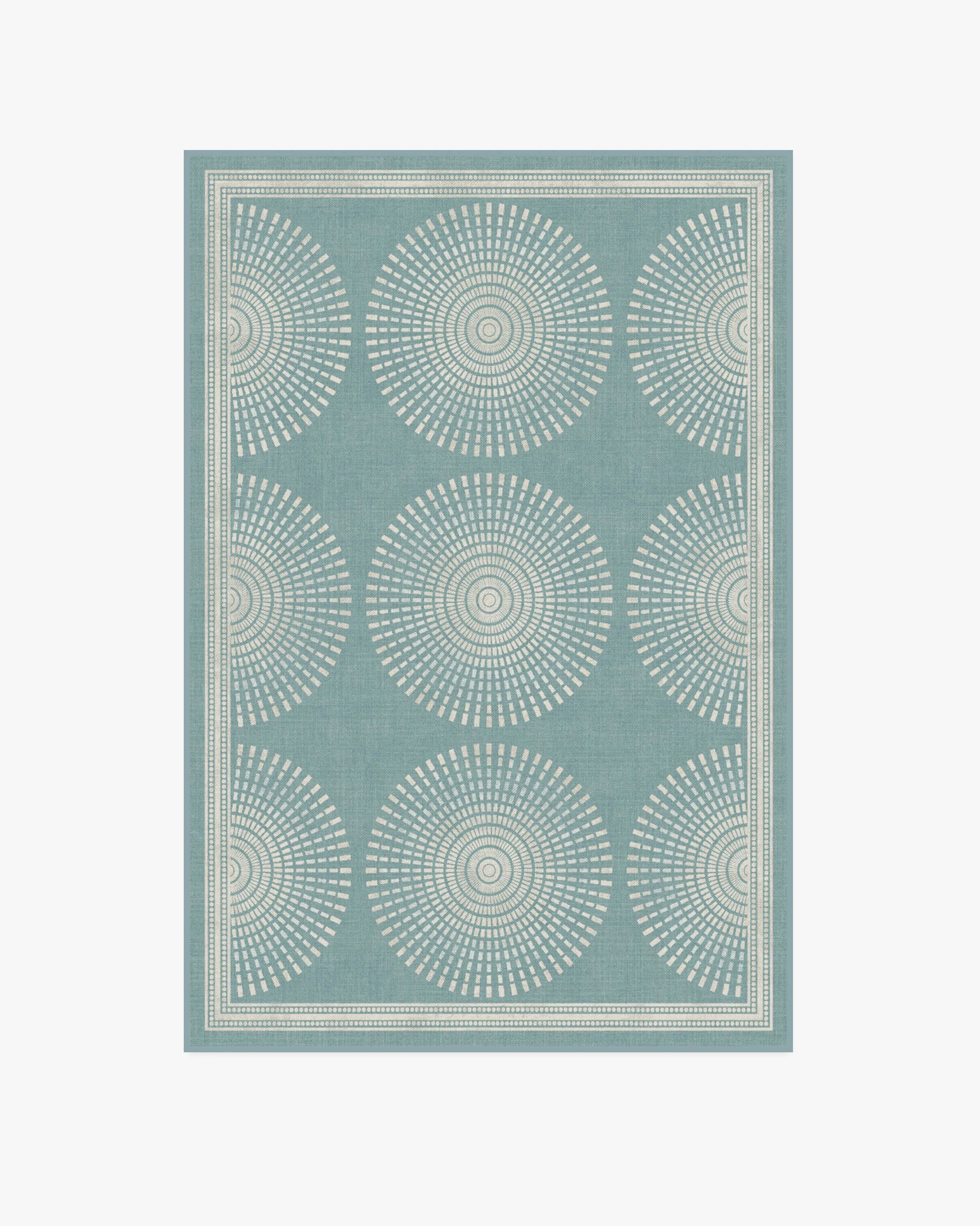 Santorini Blue Rug by Jonathan Adler