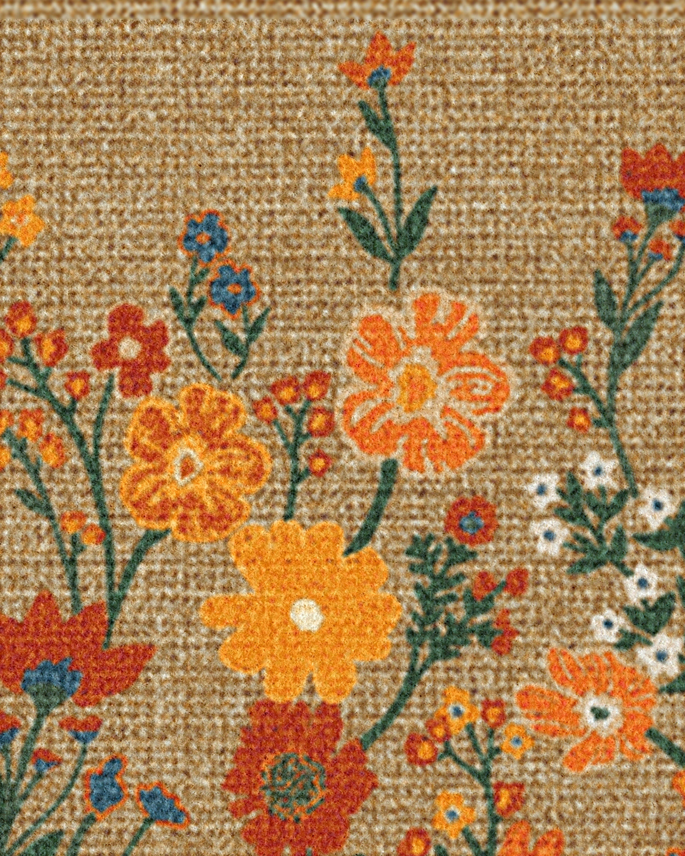 Blooming Garden Multicolor Doormat