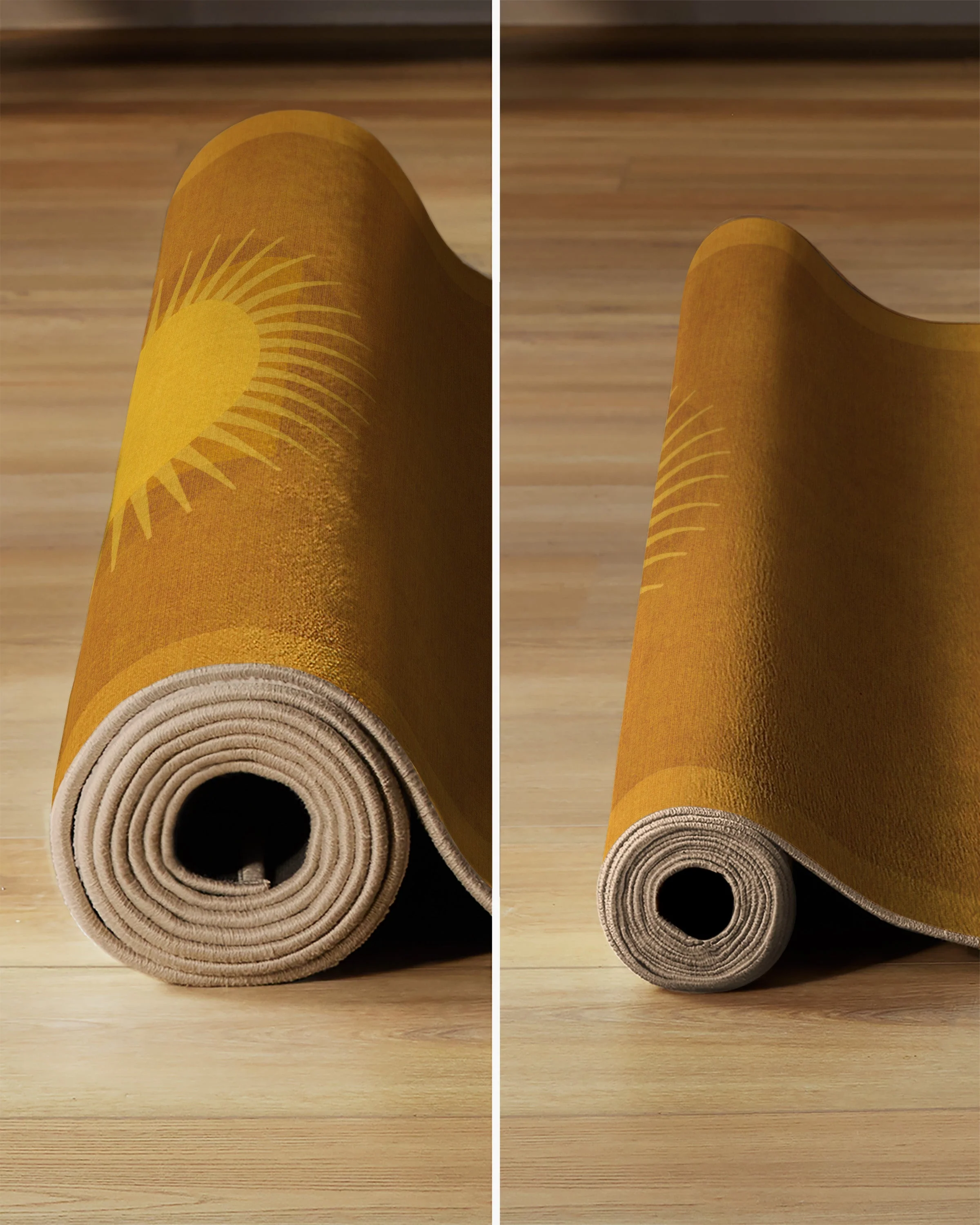 Helios Gold Rug by Matthew Williamson