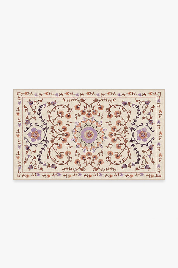 Suzani Purple Flatwoven Rug