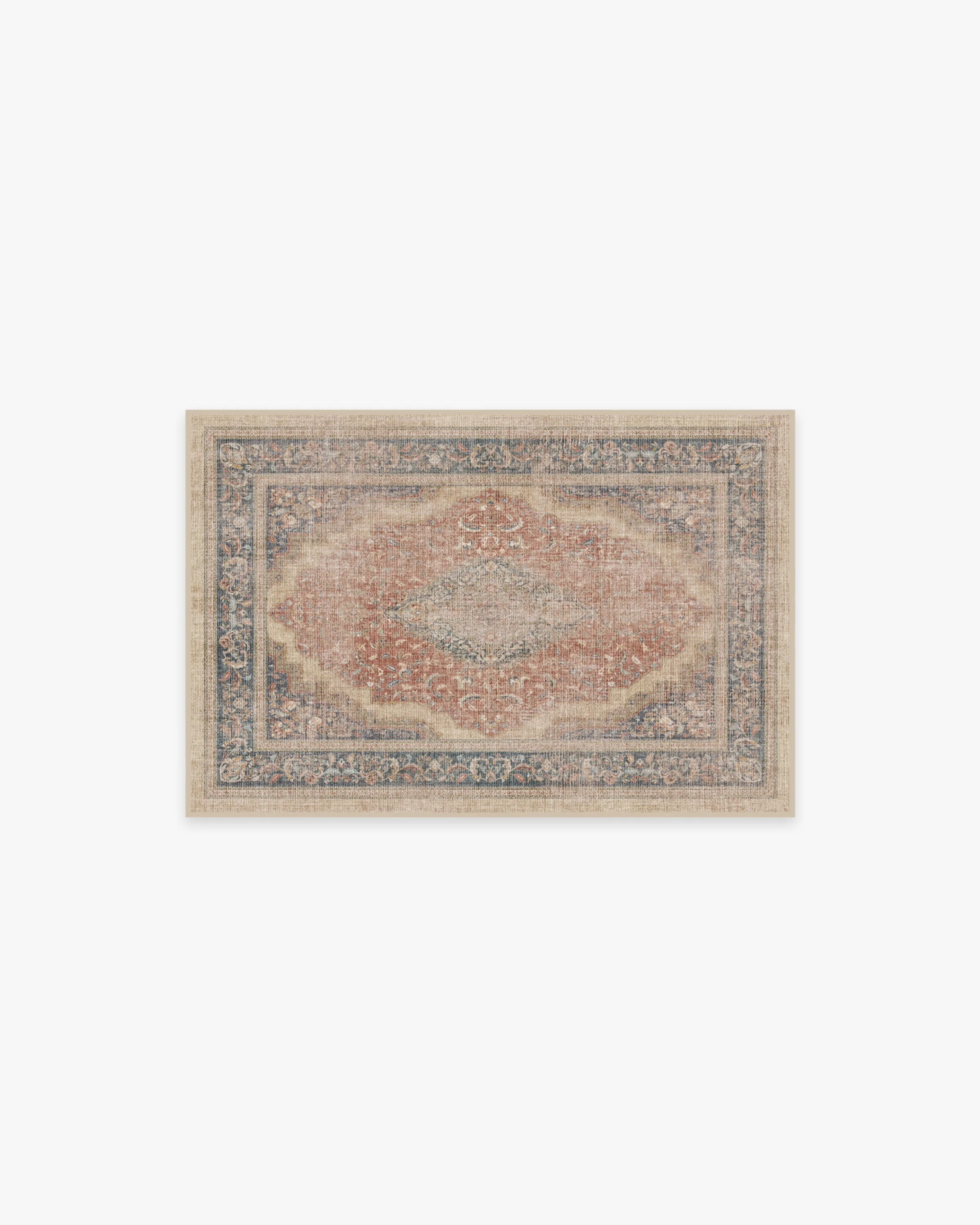 Adeline Antique Red Rug