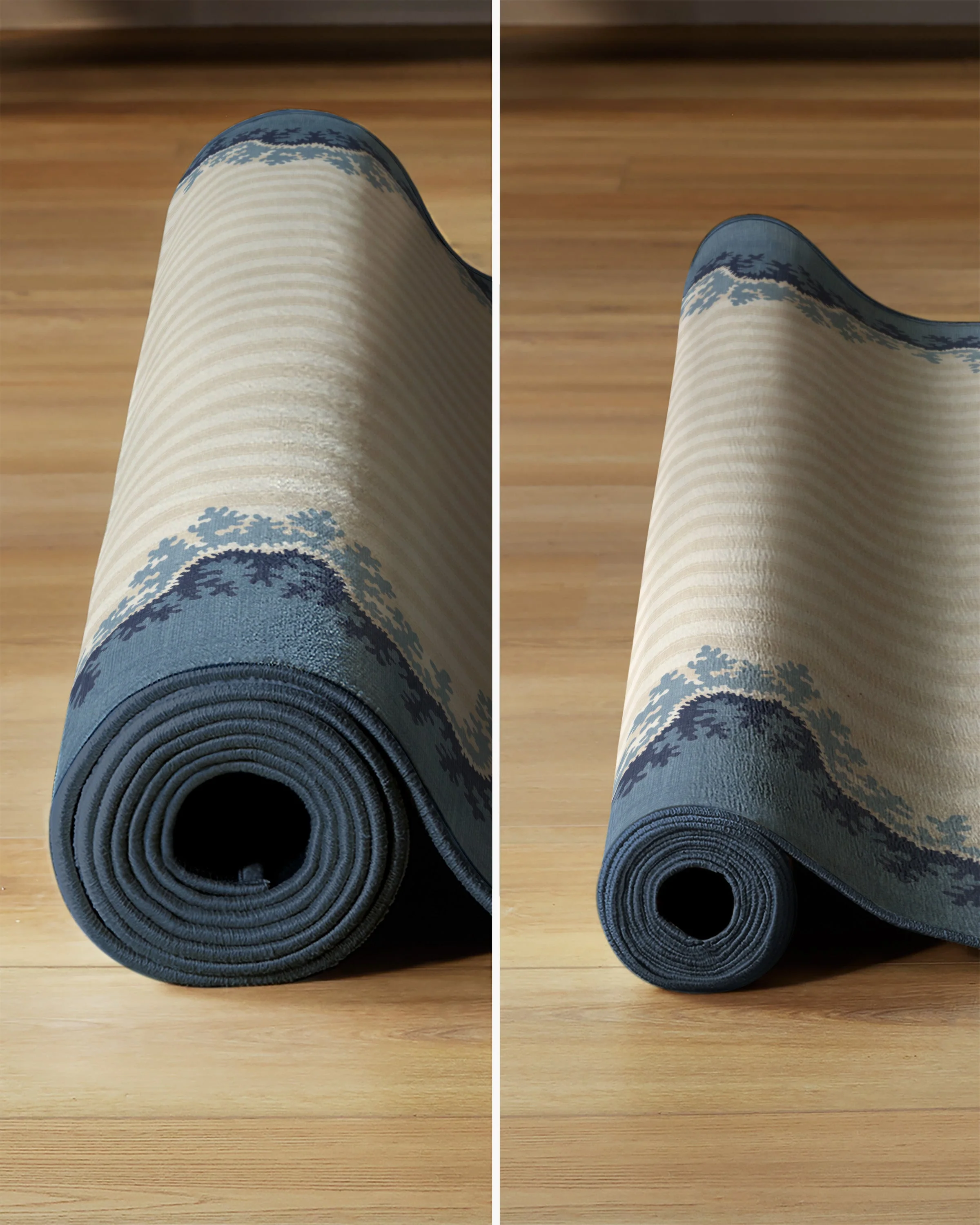 Oxbow Indigo Rug by Sanderson