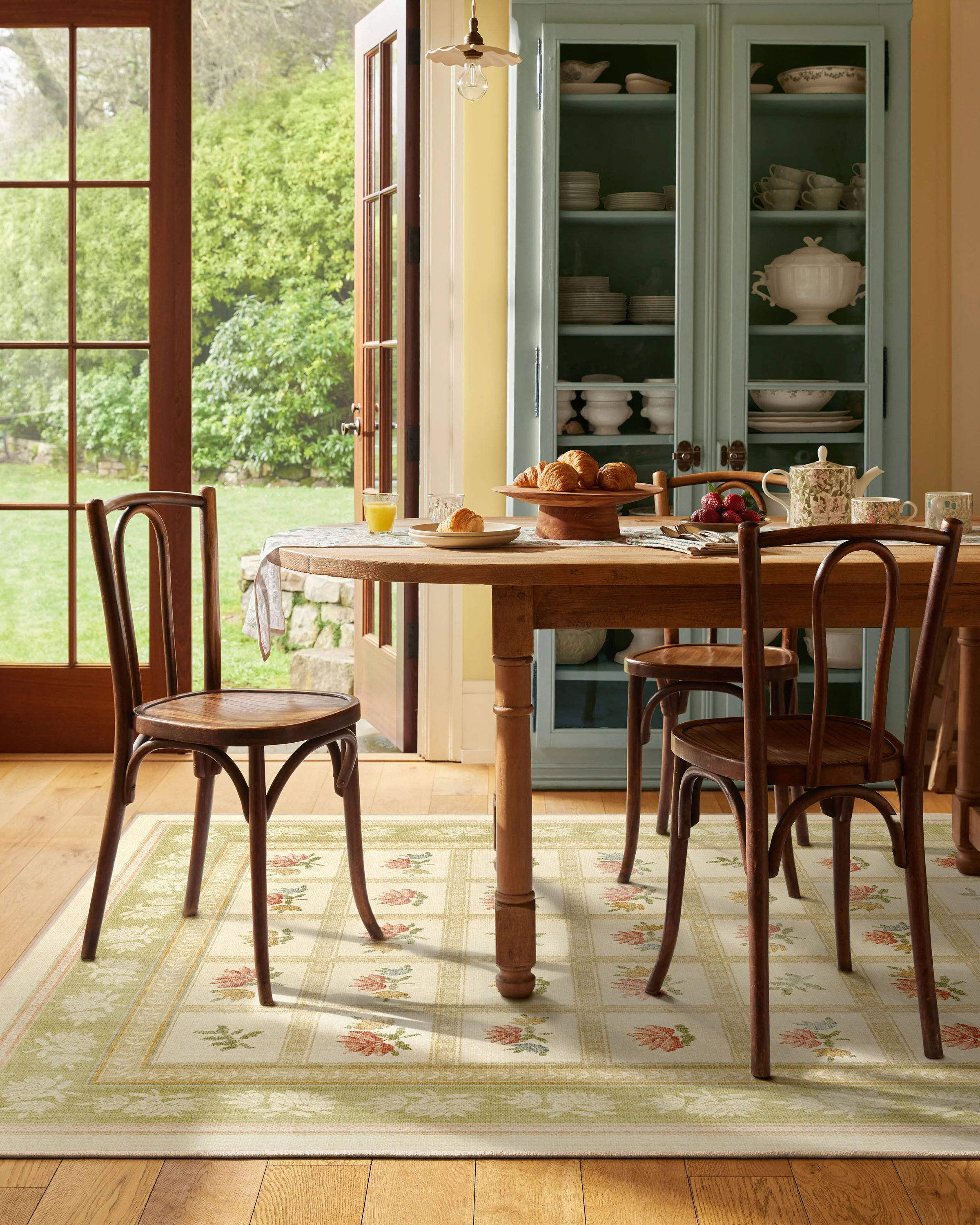 Marnie Cream Multicolor Flatwoven Rug