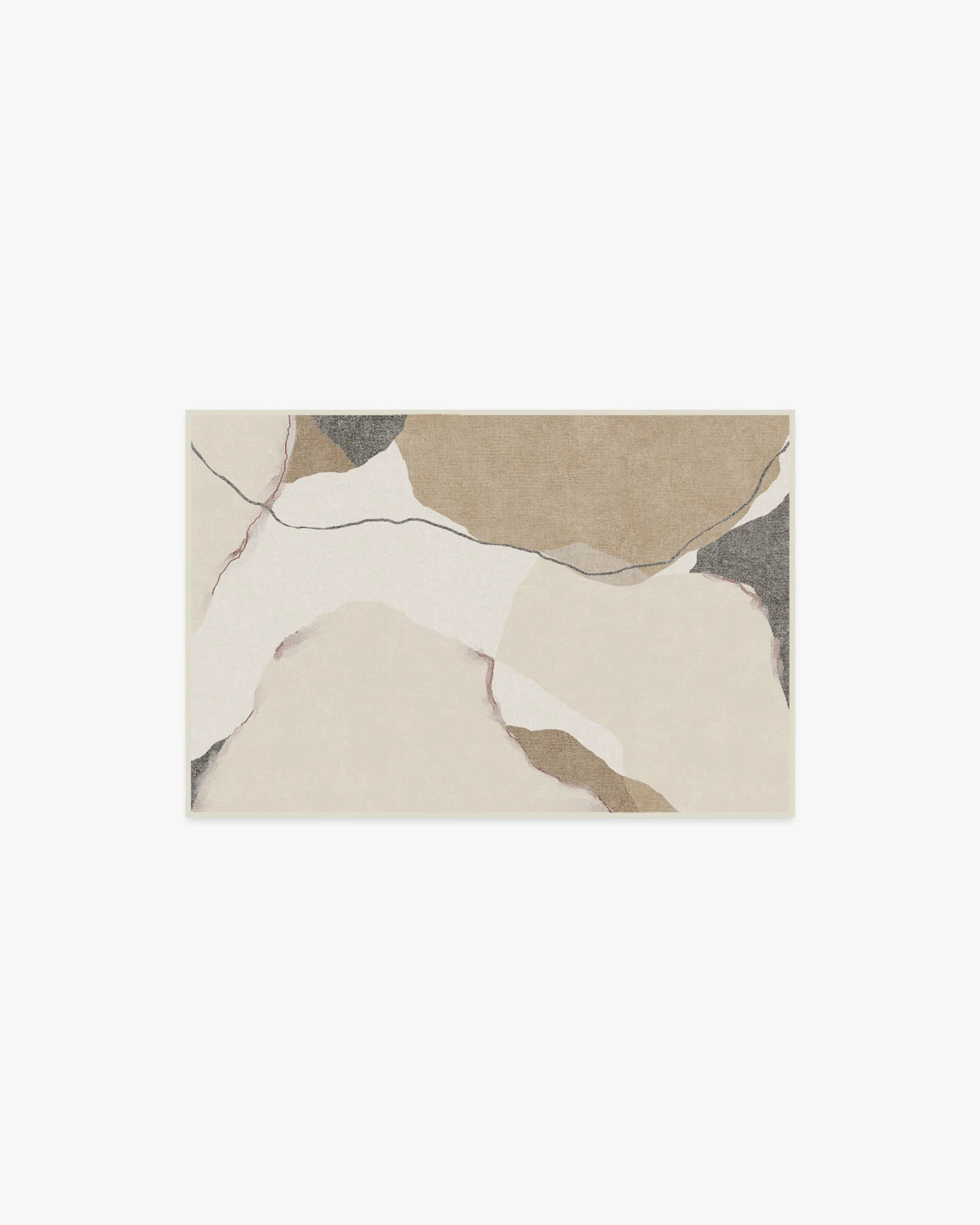 Loire Ivory Quartz Flatwoven Rug by Nina Takesh