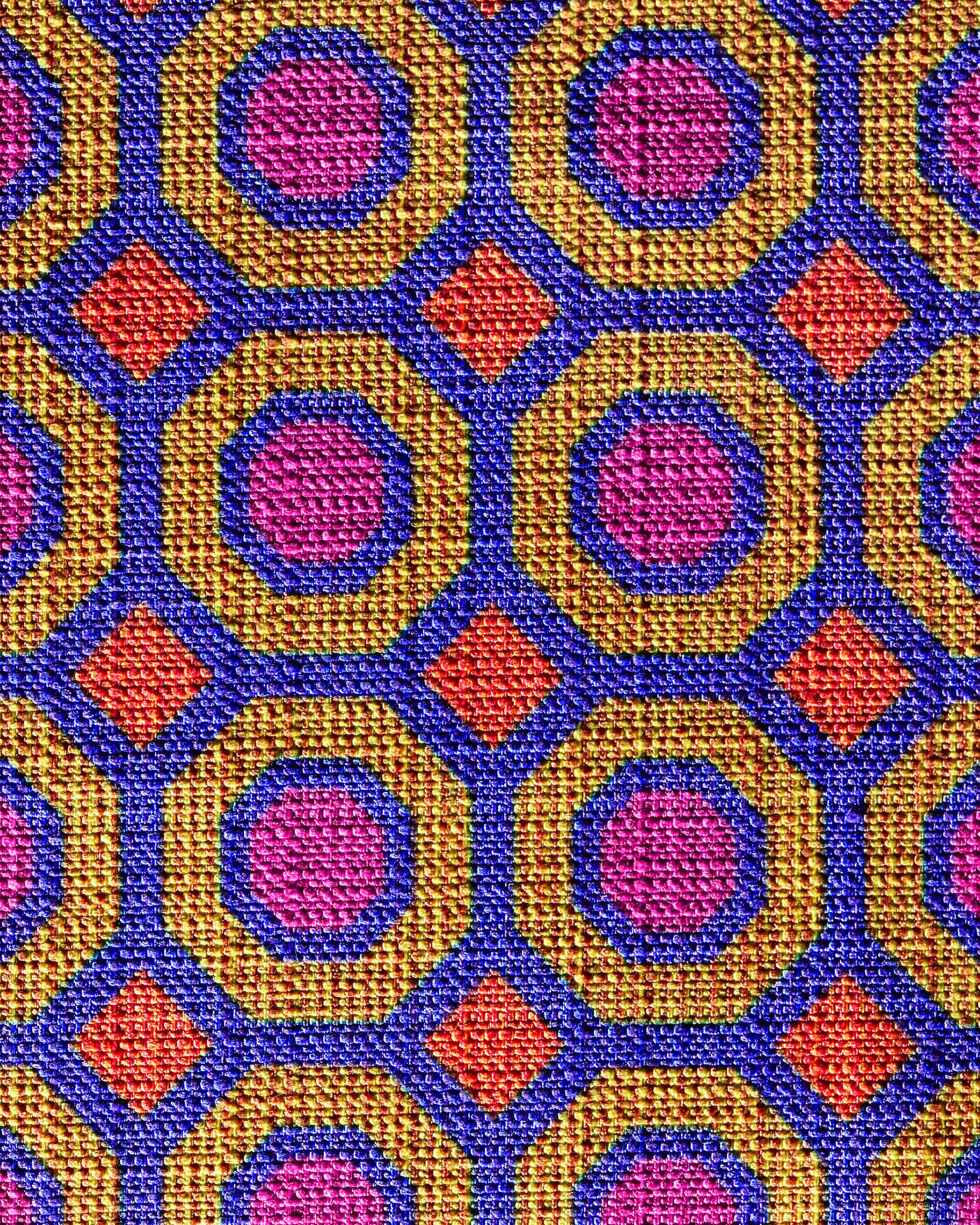 Piccadilly Fuchsia Woven Throw Pillow by Jonathan Adler