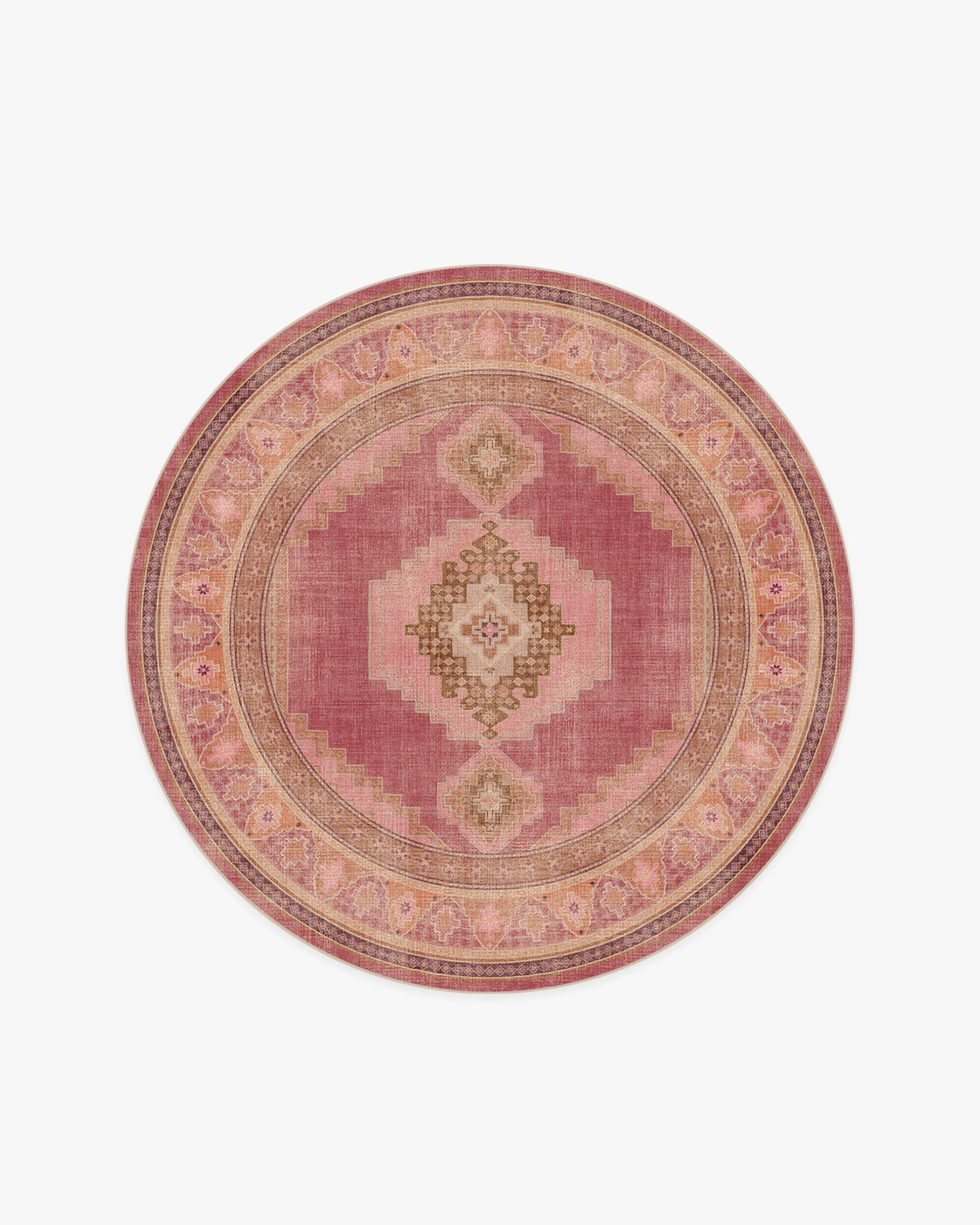 Rayne Pink & Orange Flatwoven Rug