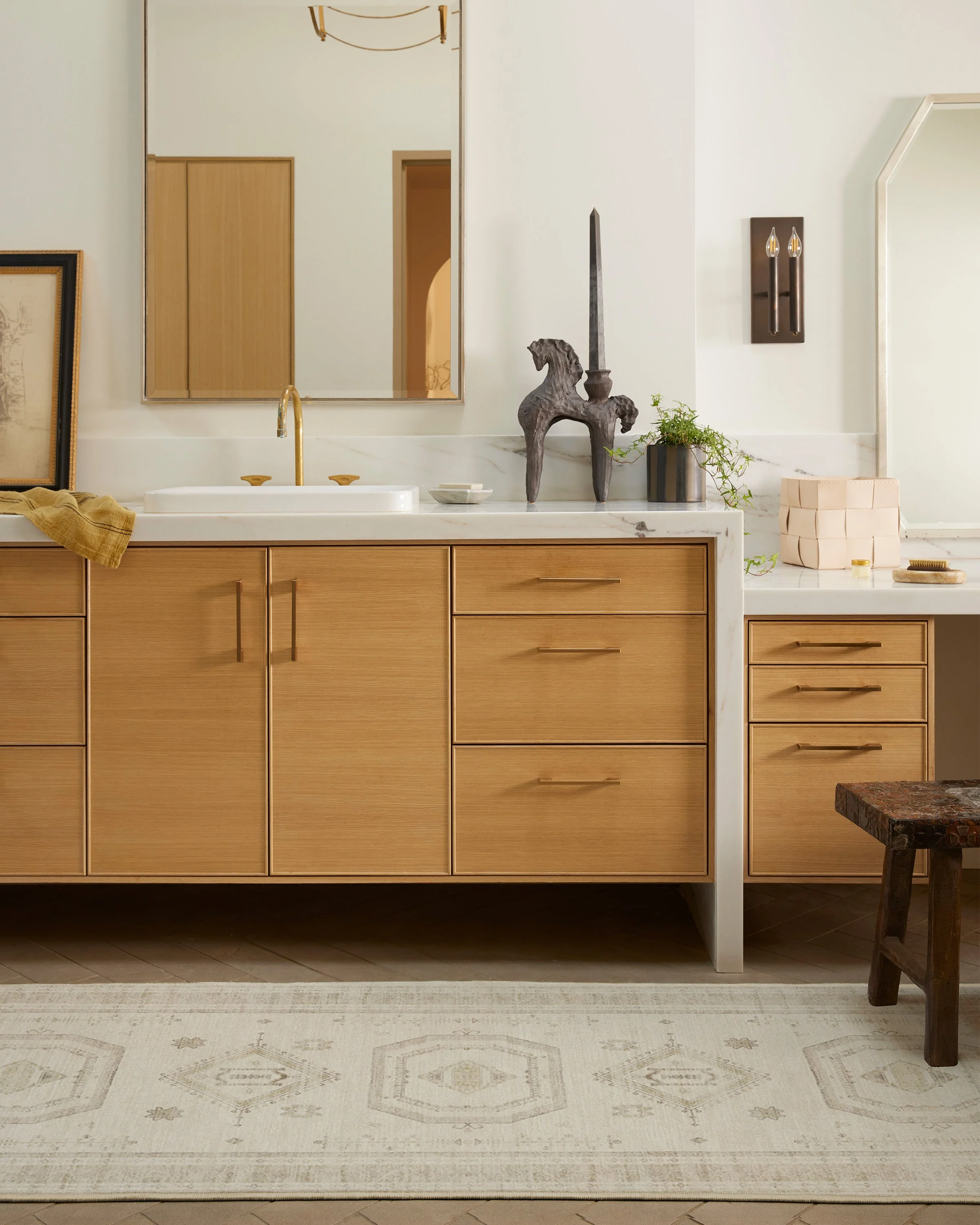 Shira Ivory & Natural Rug