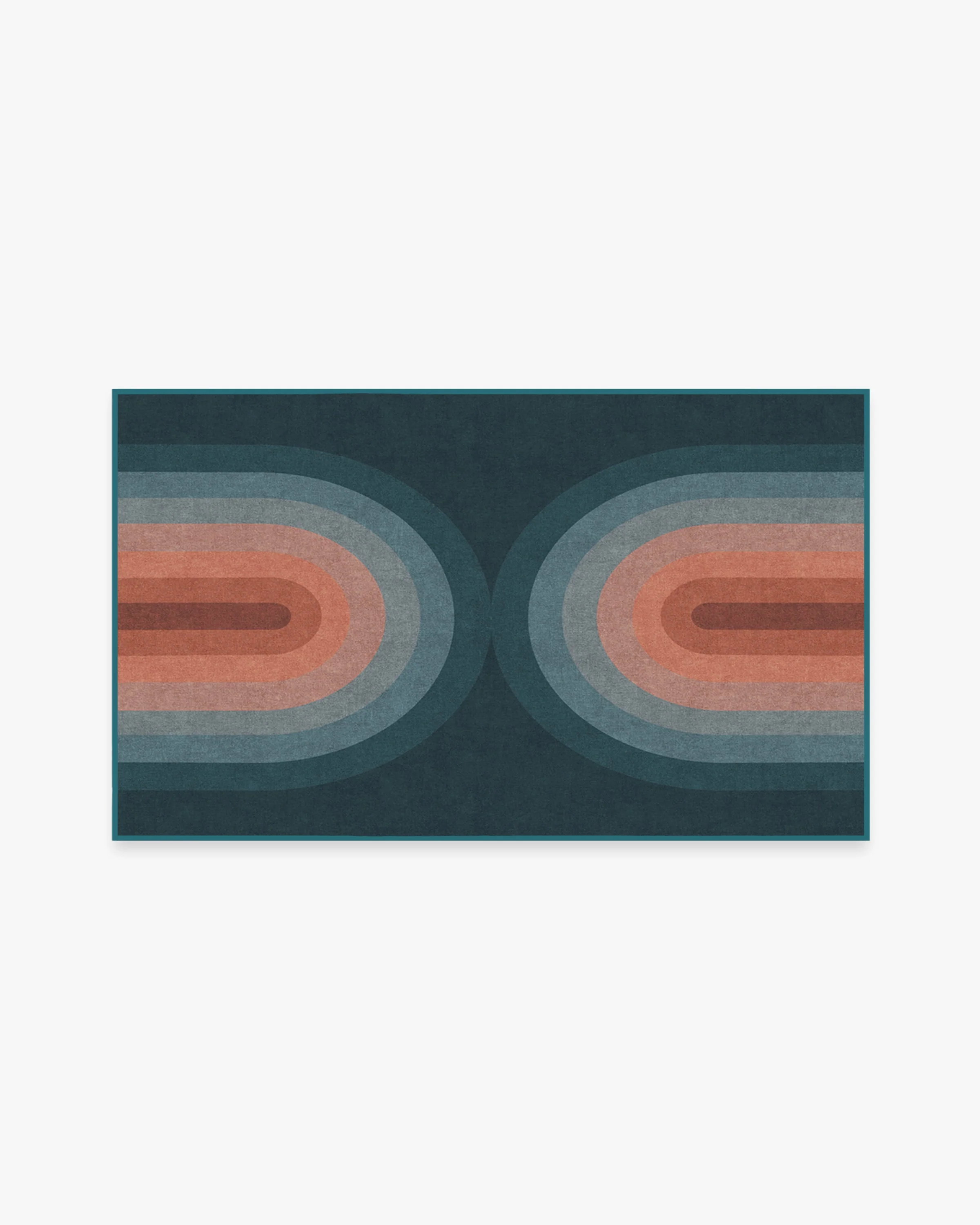 Absida Teal Rug