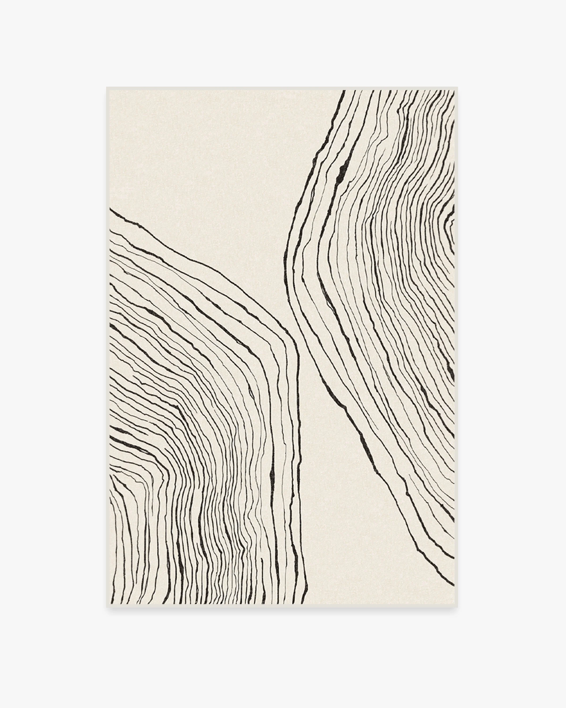 Seine Black & Ivory Rug by Nina Takesh