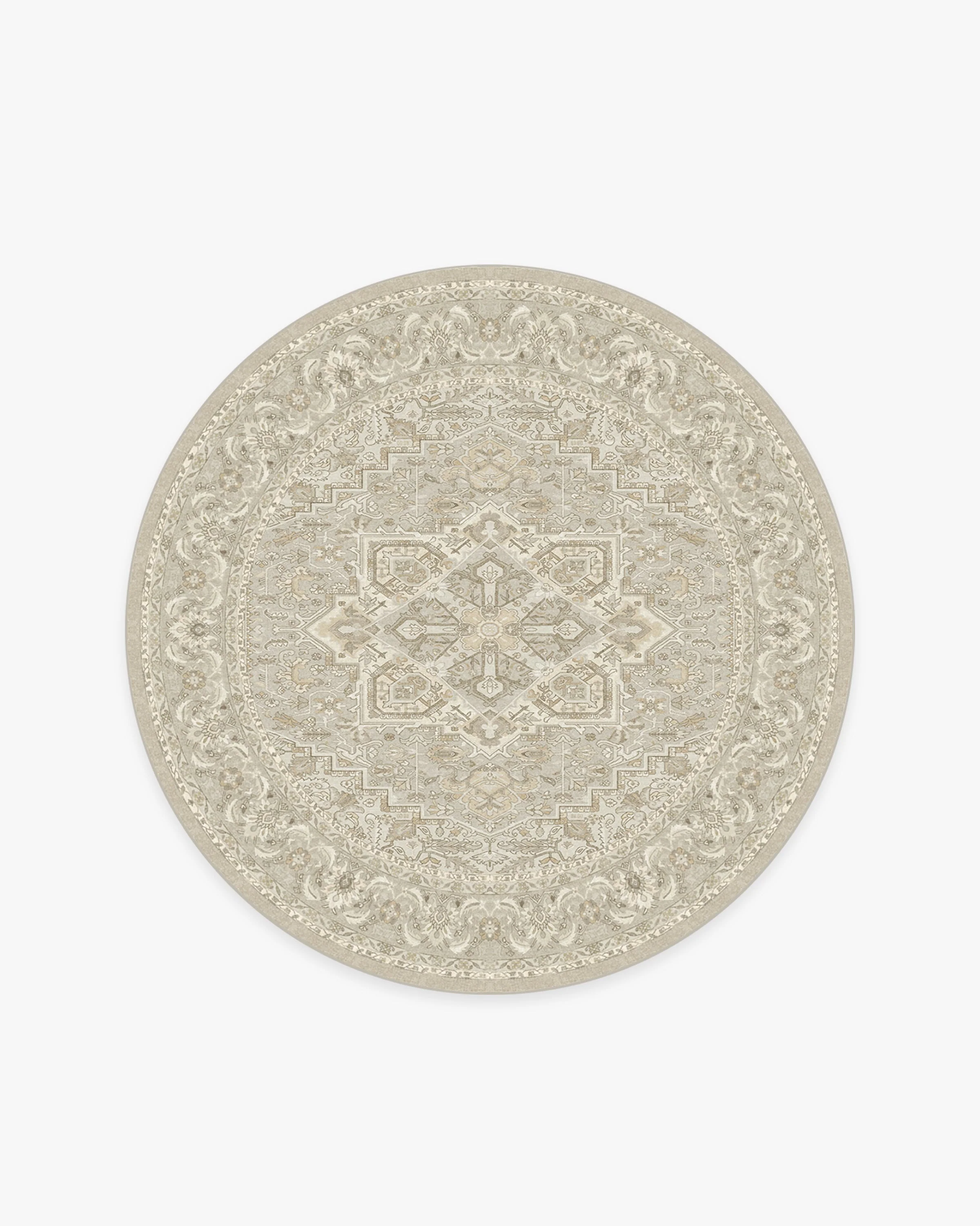 Hendesi Heriz Cream Rug