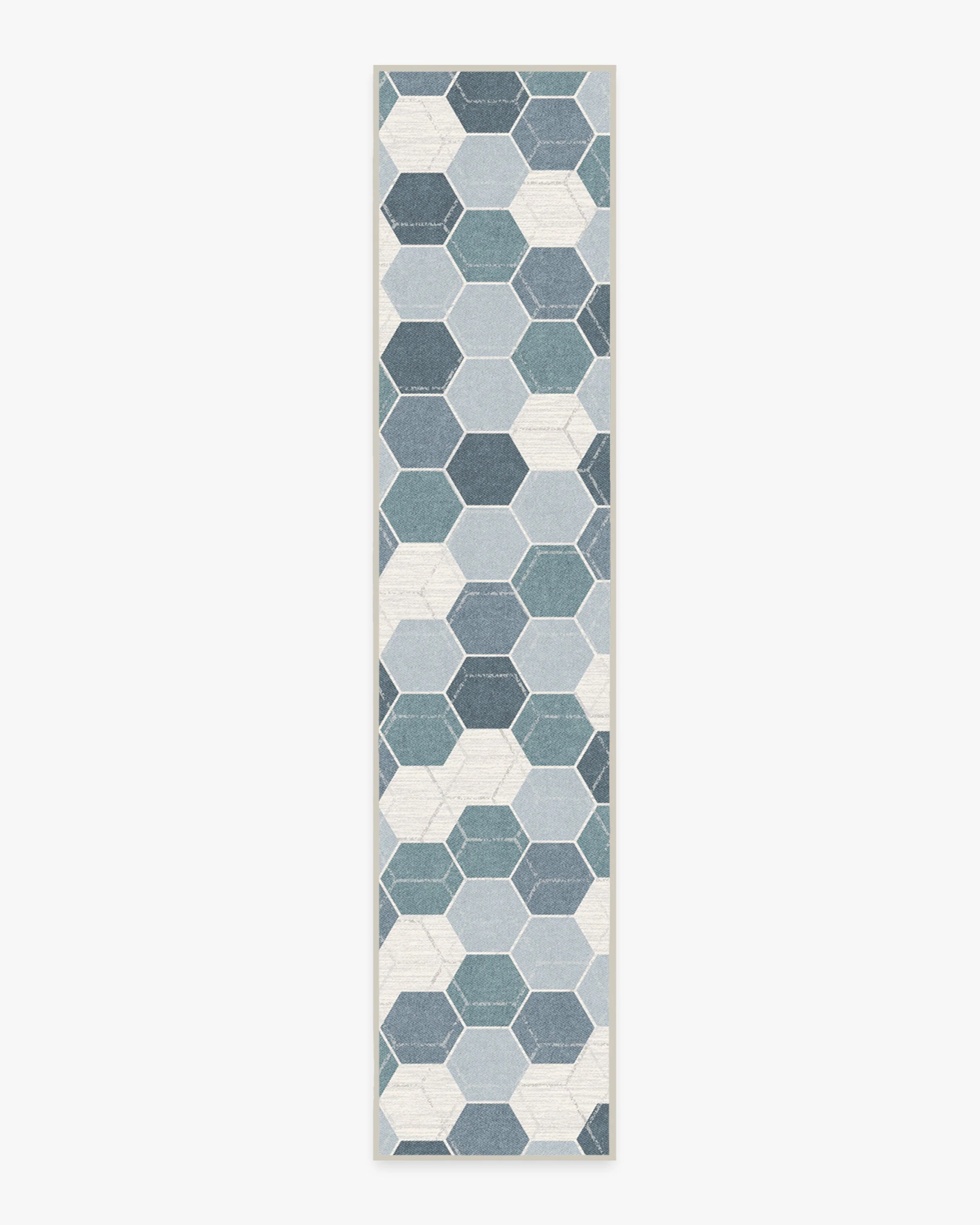 Prisma Slate Blue Flatwoven Rug