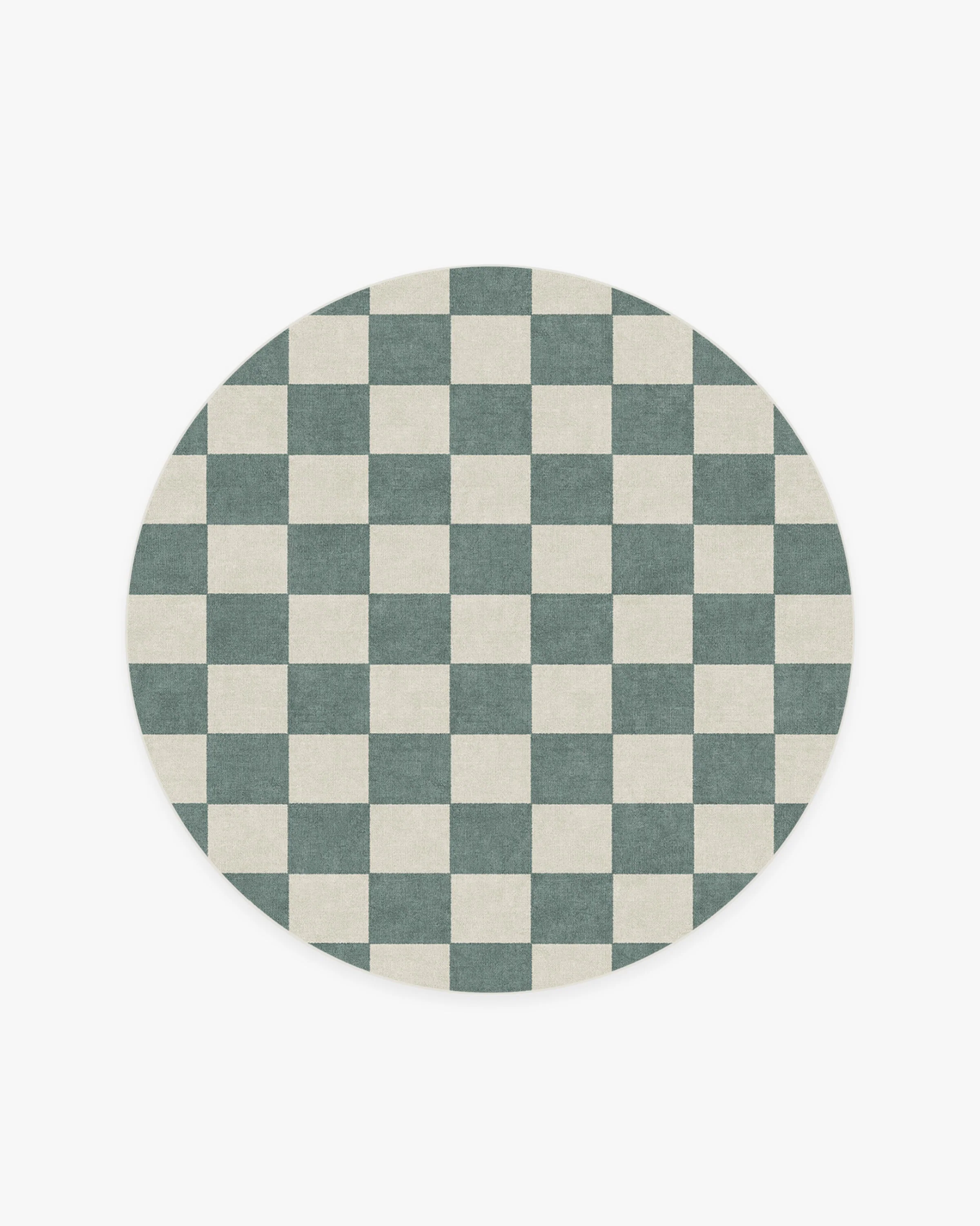 Jaque Checkered Slate Green Rug