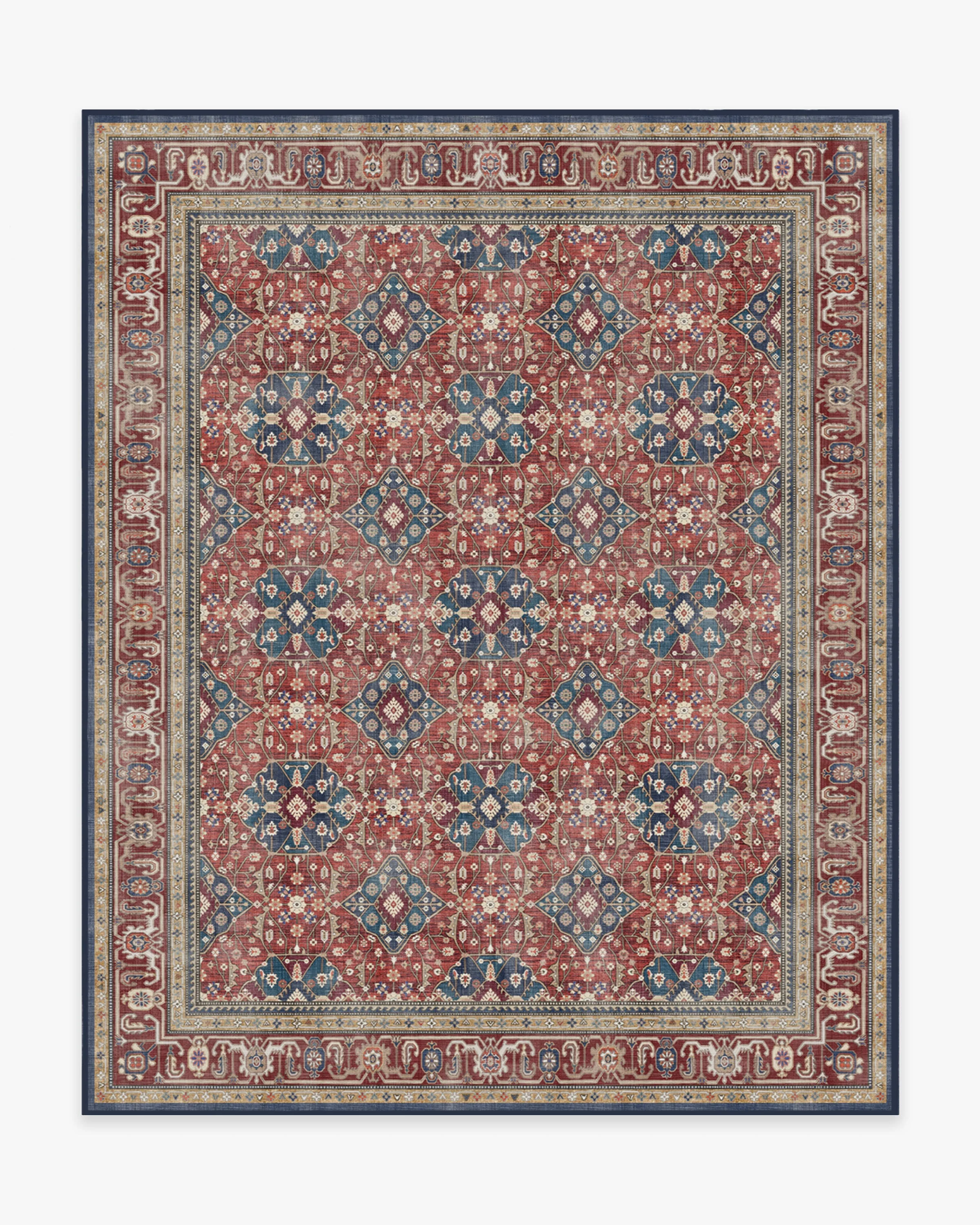 Alessia Royal Red Rug
