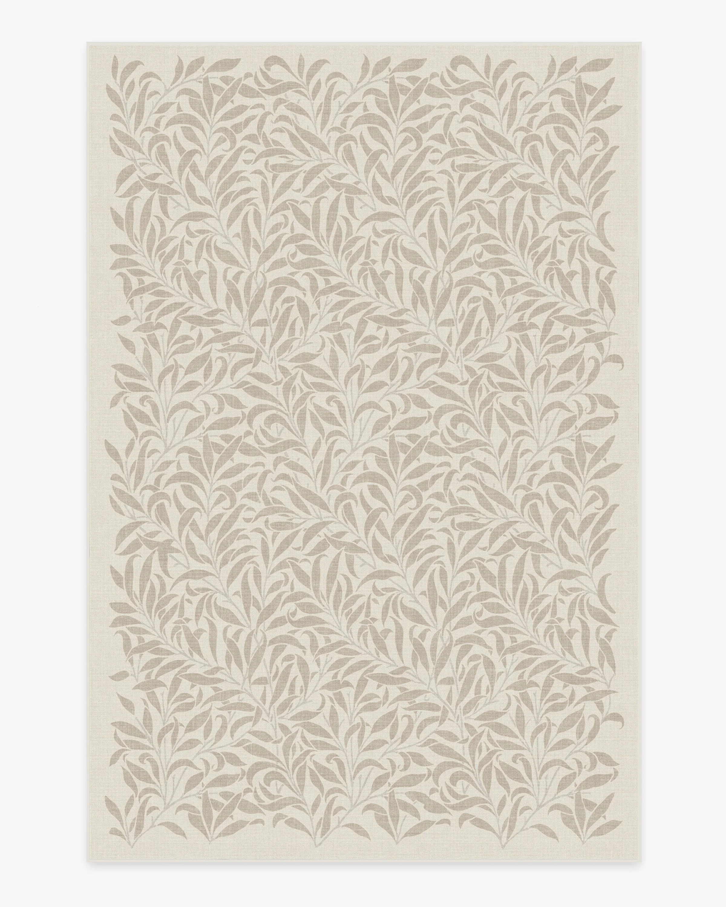 Pure Willow Boughs Natural Flatwoven Rug by Morris & Co.