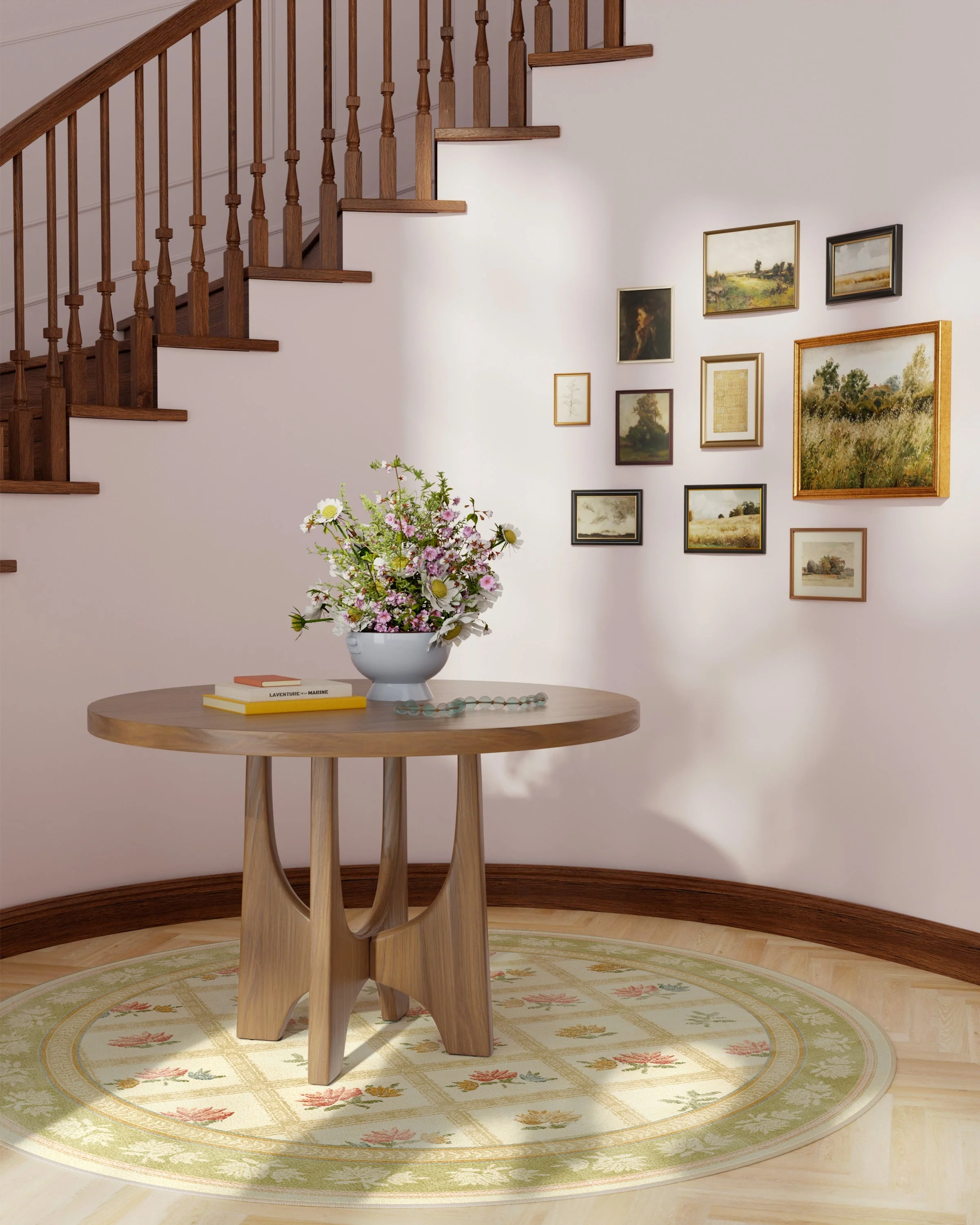 Marnie Cream Multicolor Flatwoven Rug