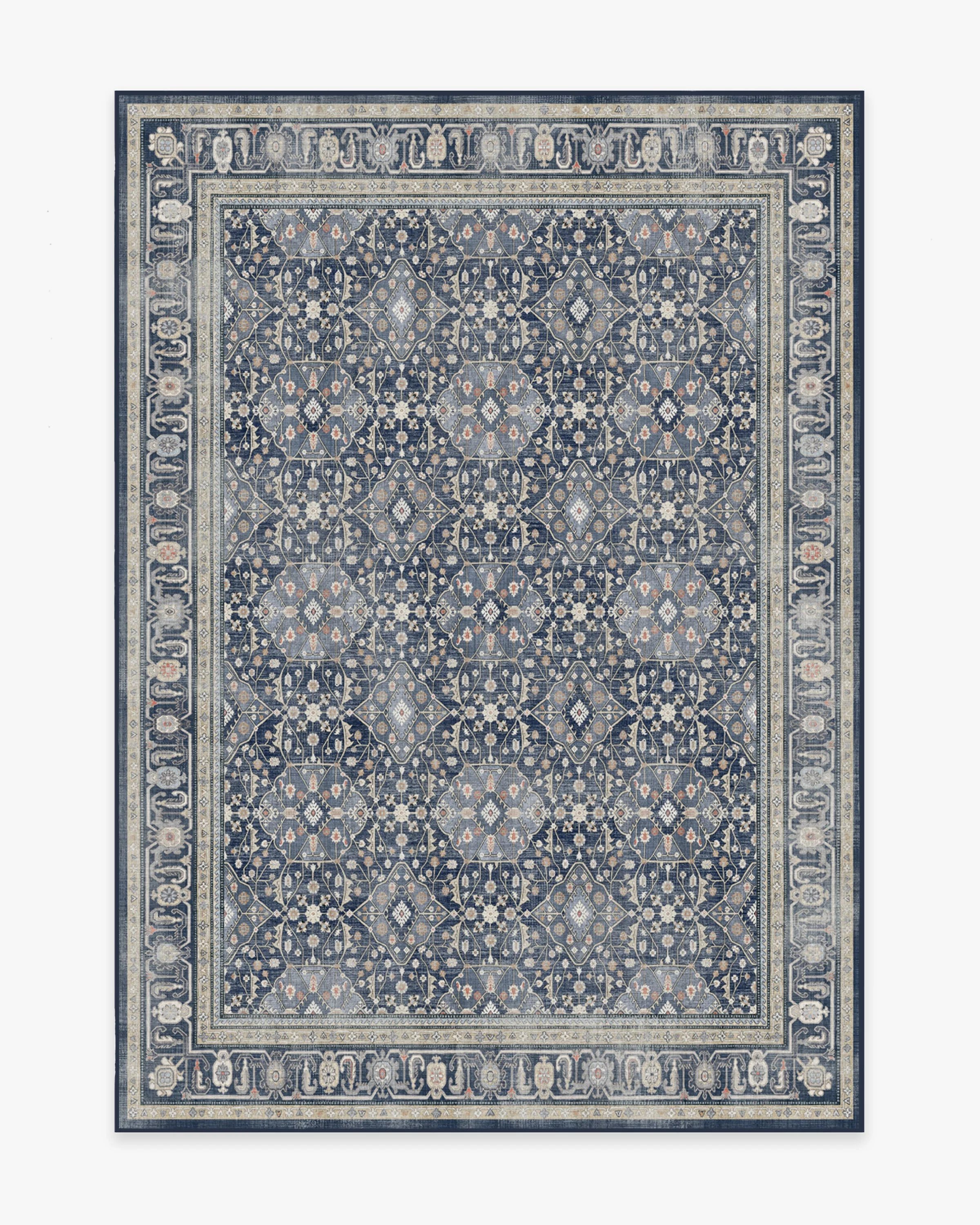 Alessia Dusk Blue Flatwoven Rug