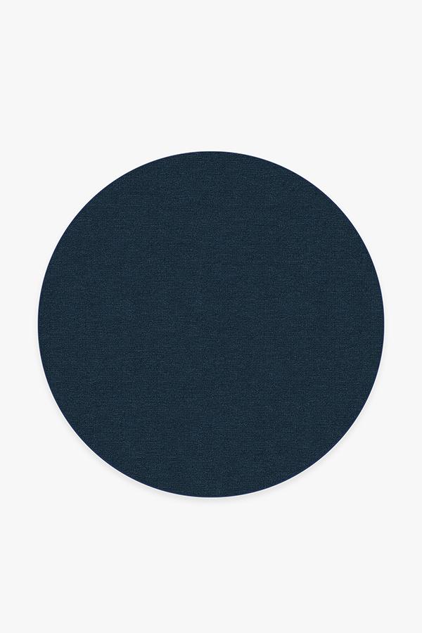 Heathered Solid Navy Rug