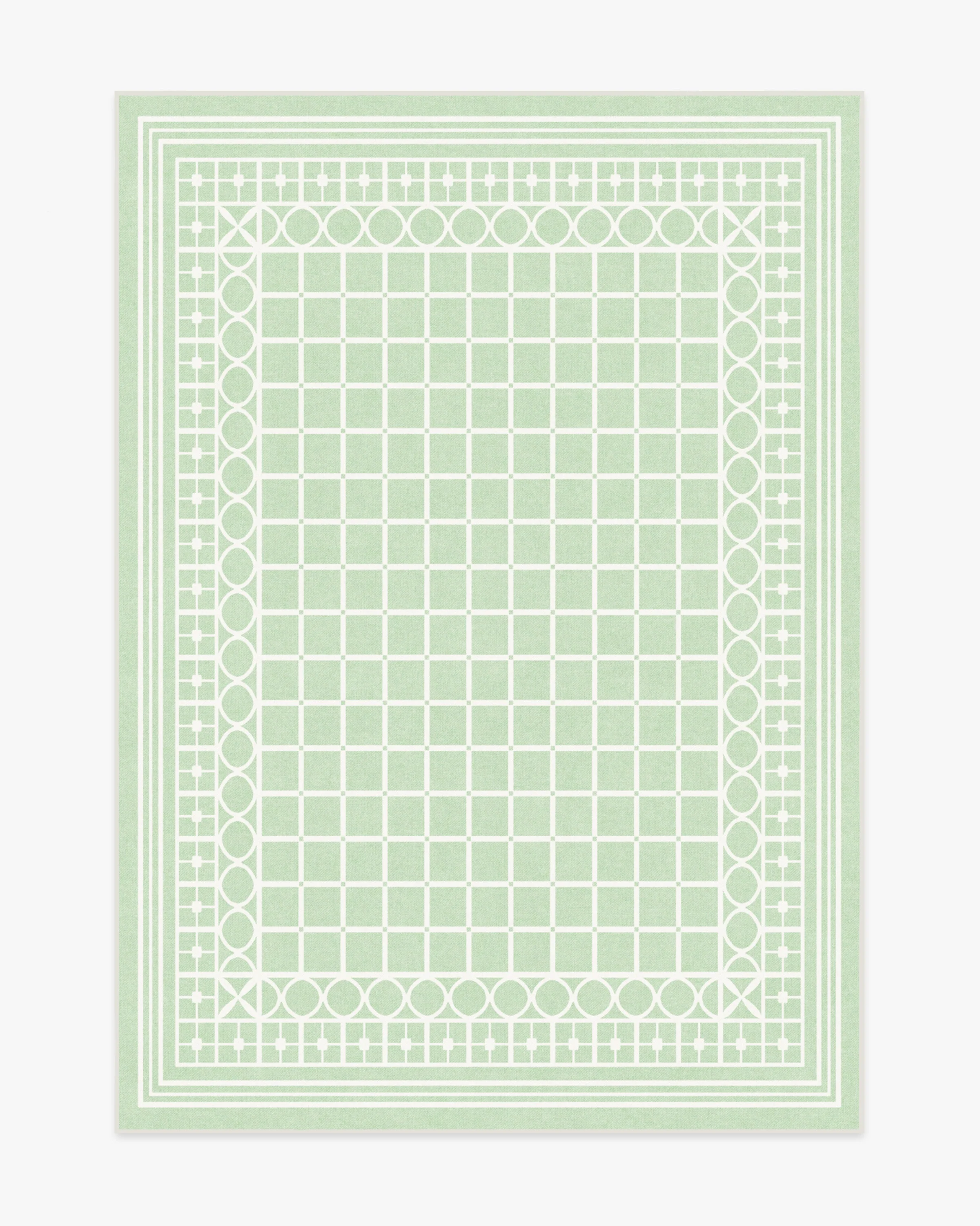 Palm Beach Powder Sage Rug by Gray Malin