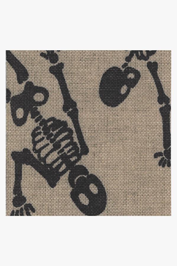 Bone Dance White Flatwoven Rug