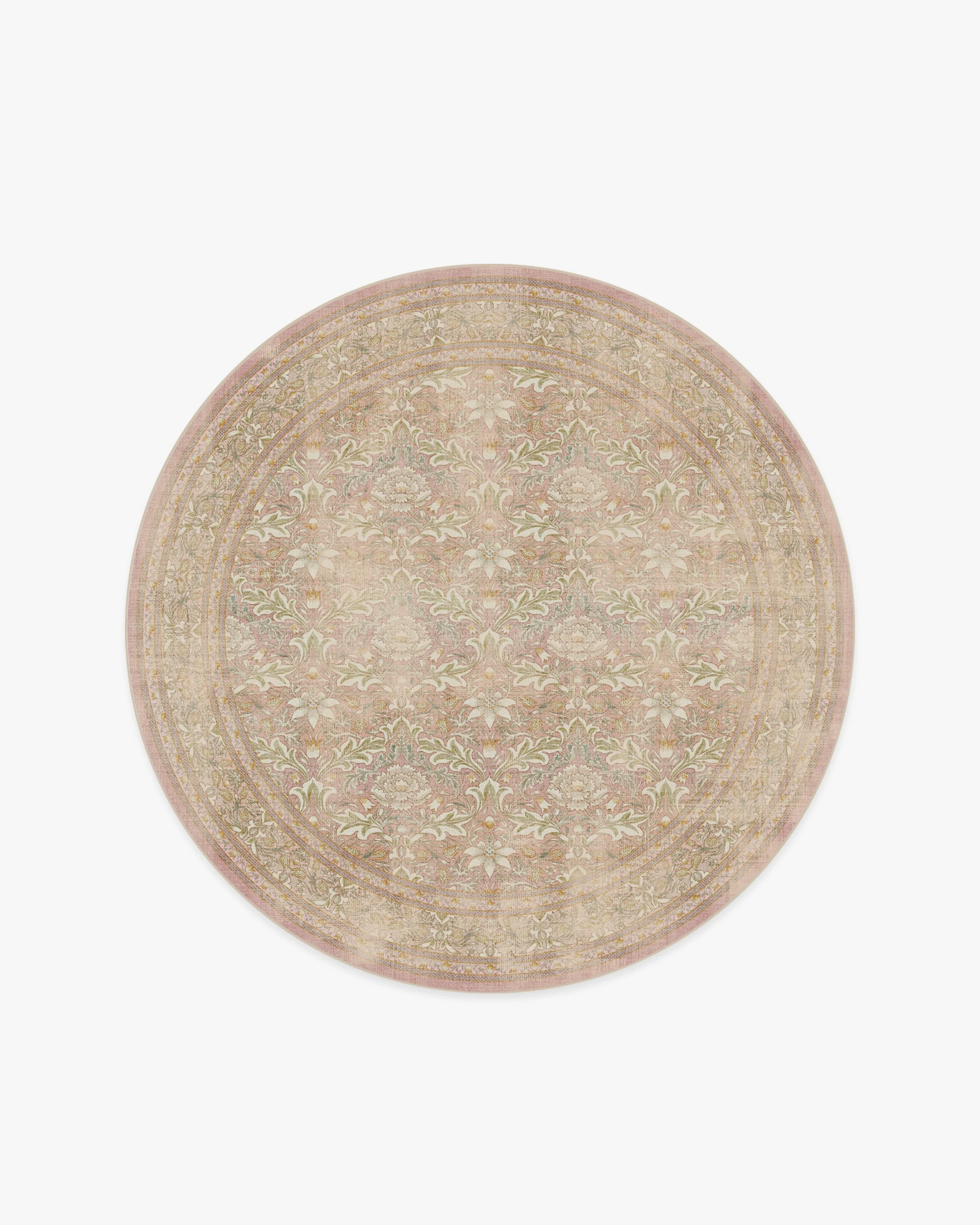 Simply Severn Soft Pink Flatwoven Rug by Morris & Co.