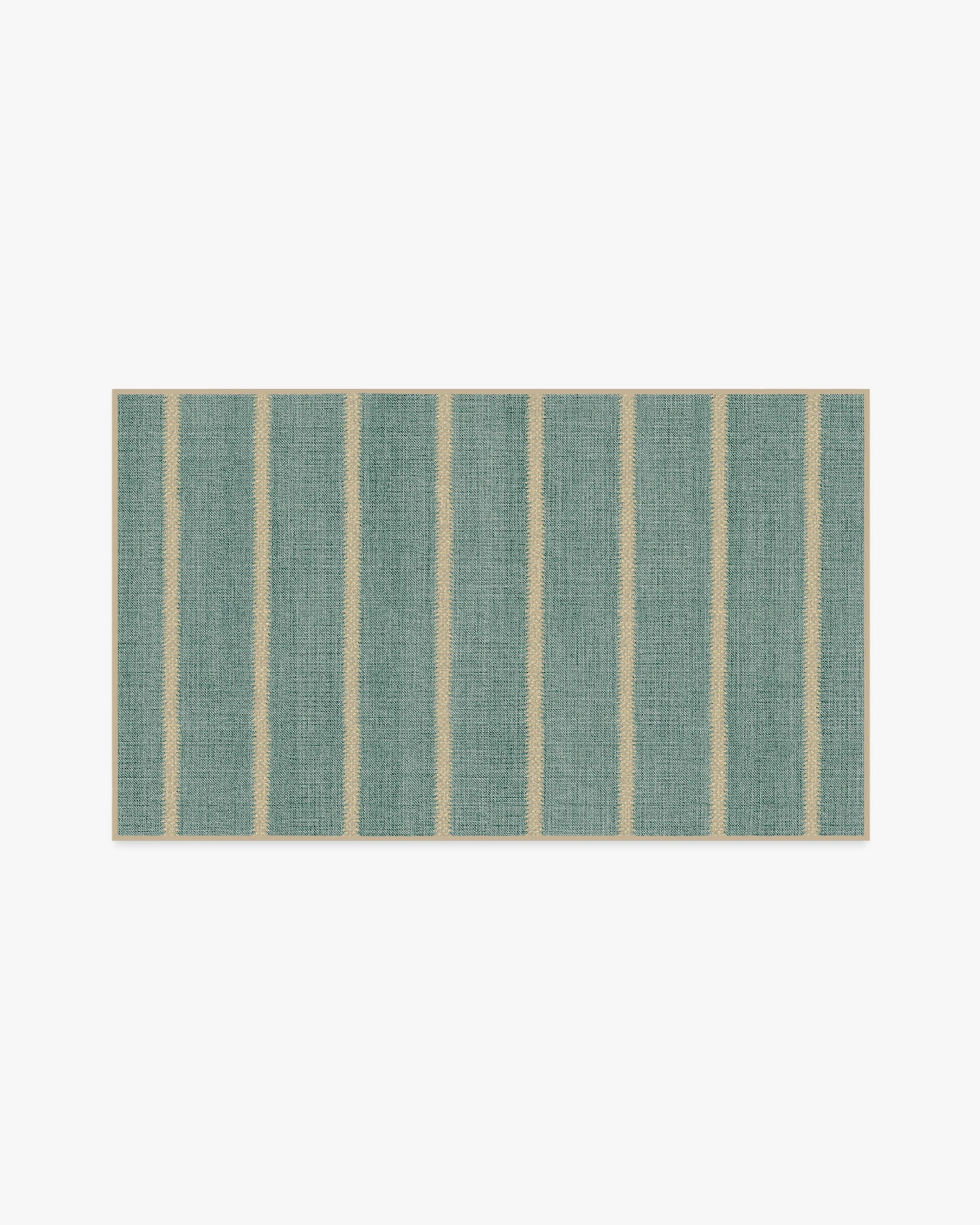 Malibu Blue Re-Jute Rug by Gray Malin