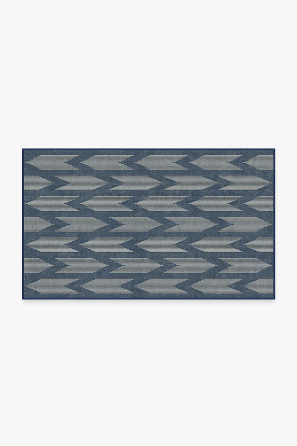 Savannah Navy Blue Outdoor Rug