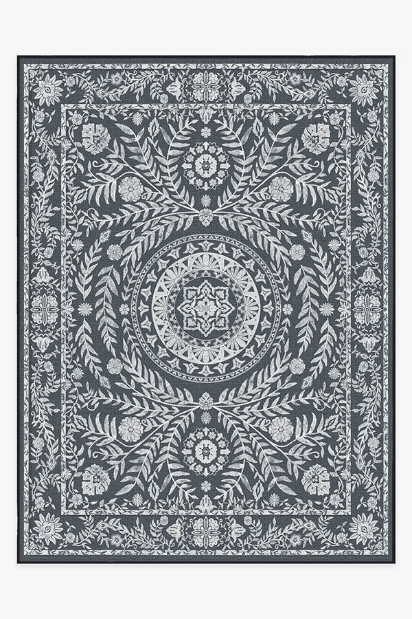Fontaine Black Outdoor Rug