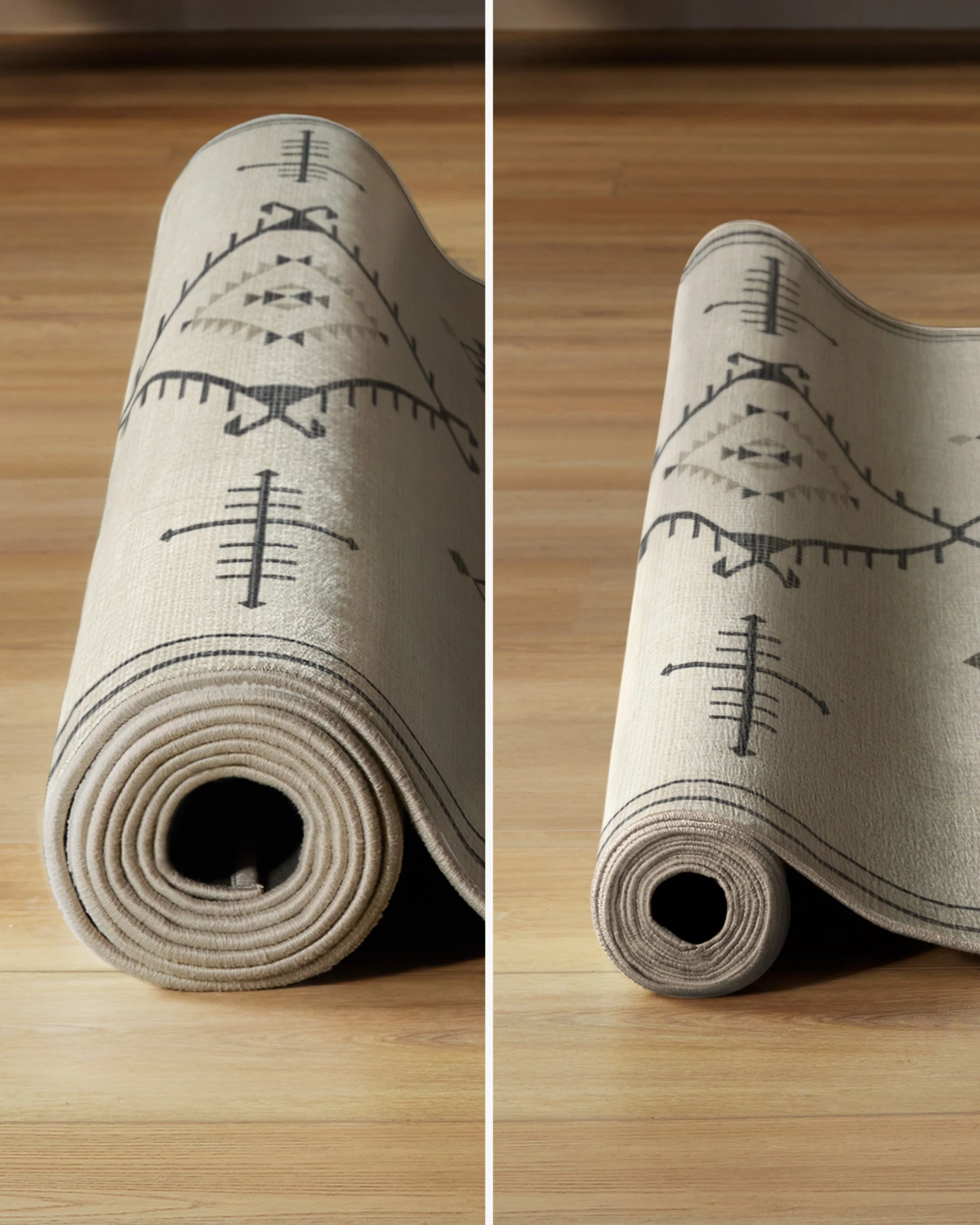 Damali Black & White Rug