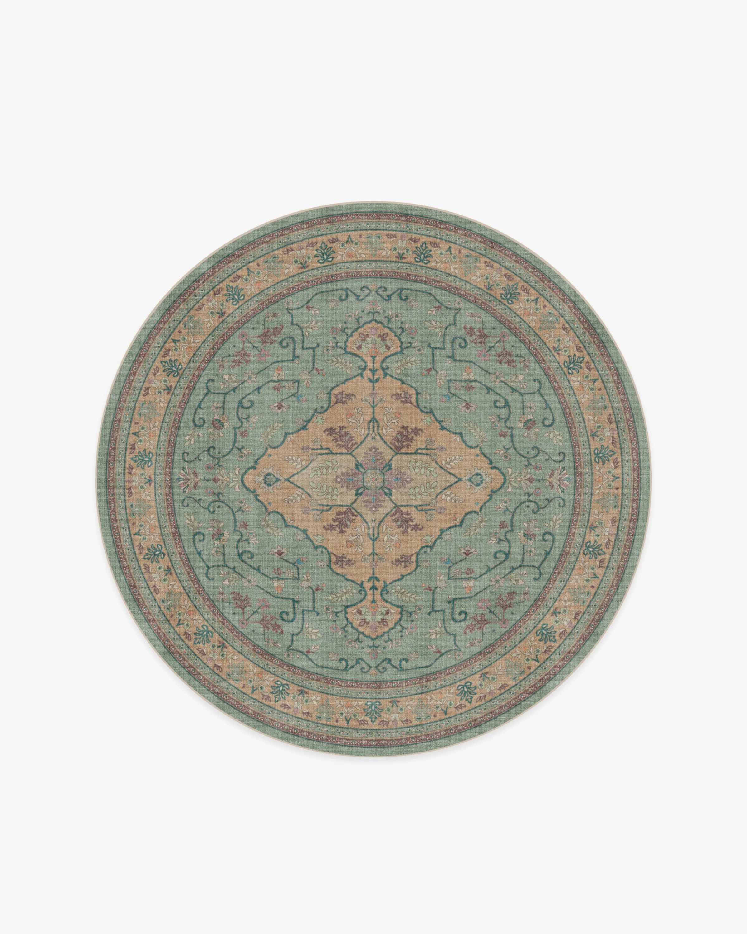 Tallulah Natural Jade Flatwoven Rug
