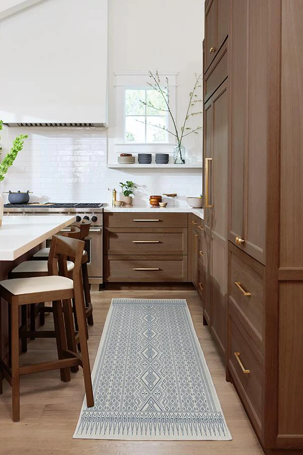 Herdanza Delft Blue Flatwoven Rug