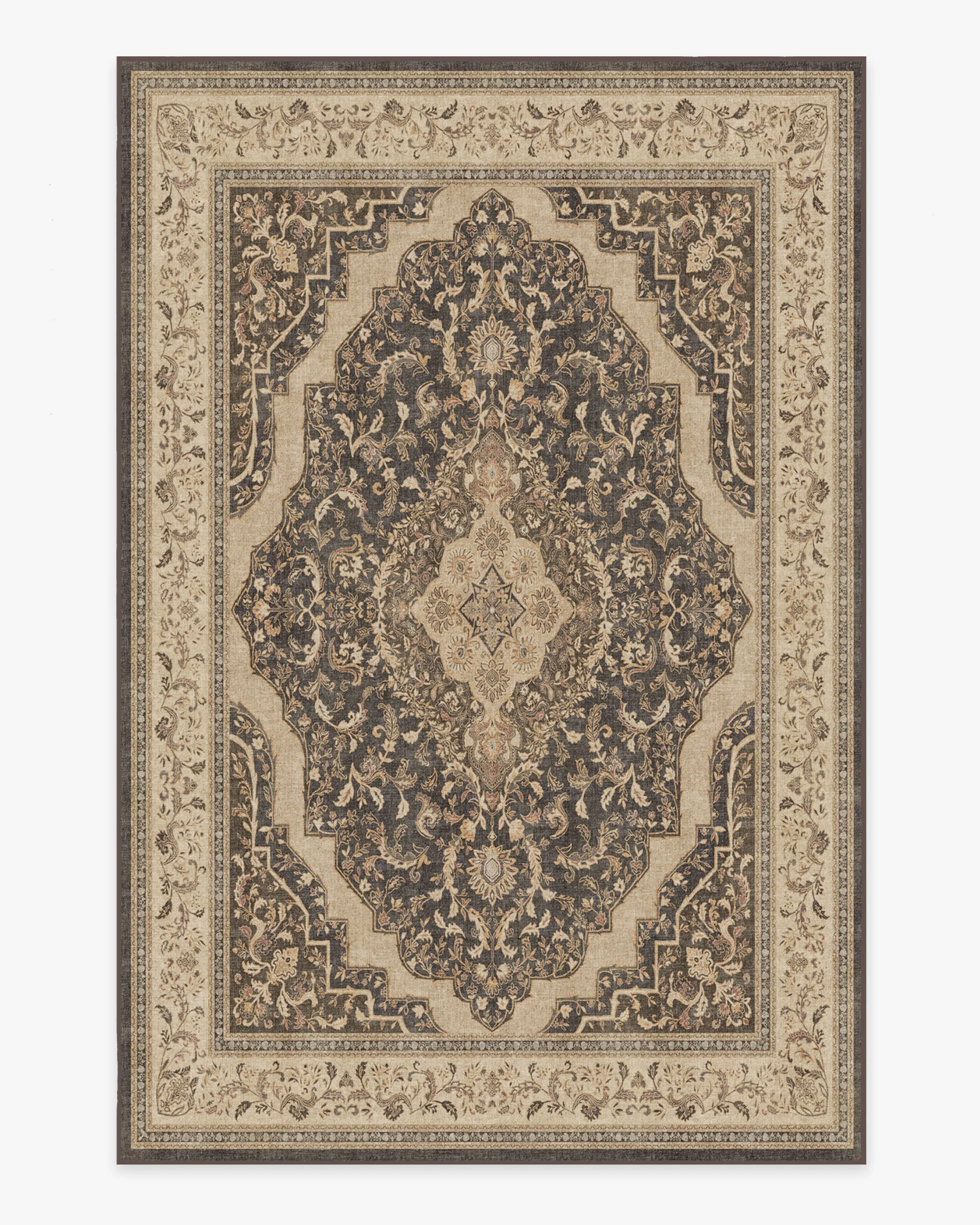 Adeline Dark Wood Rug