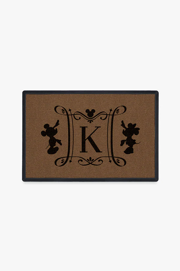 Disney Marquee Monogram Doormat