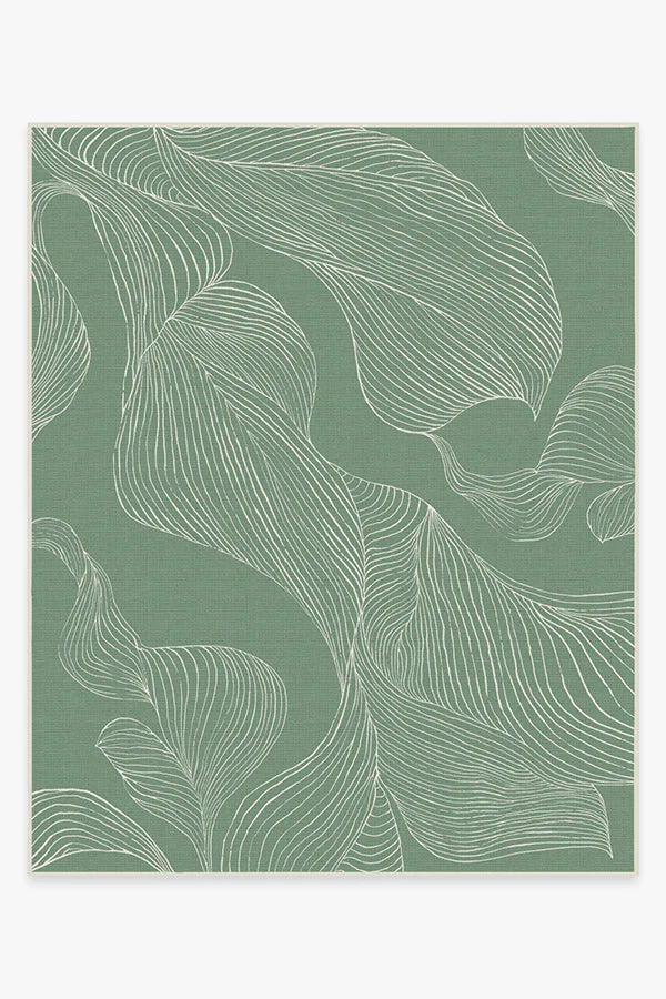 Sana Laurel Green Outdoor Rug