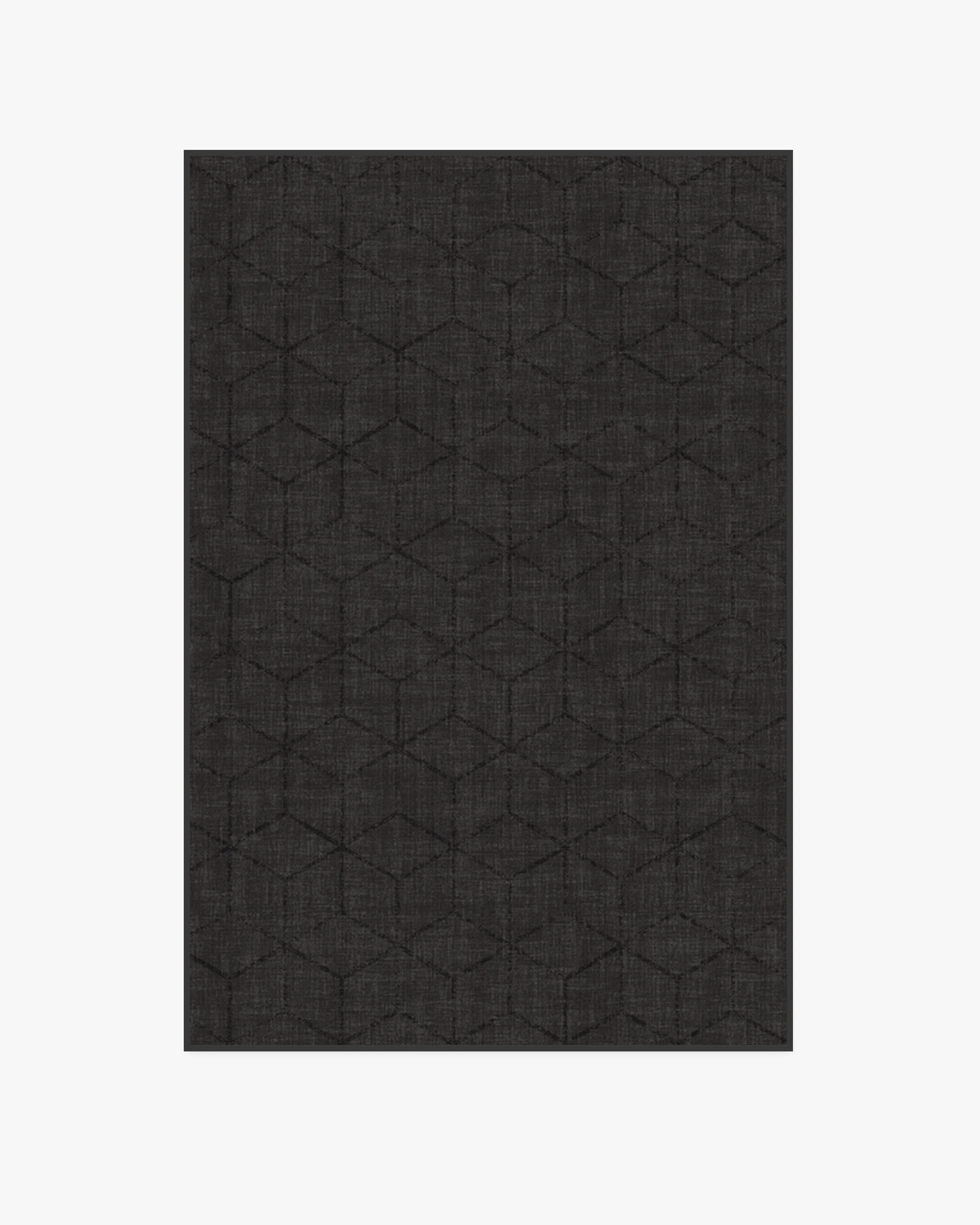 Prisma Soft Black Rug