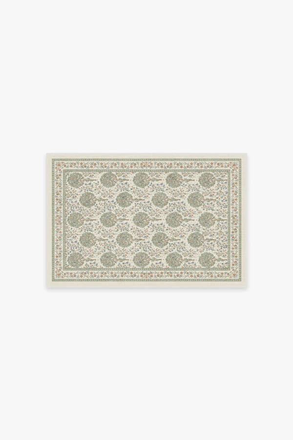 Kelmscott Tree Green Flatwoven Rug by Morris & Co.
