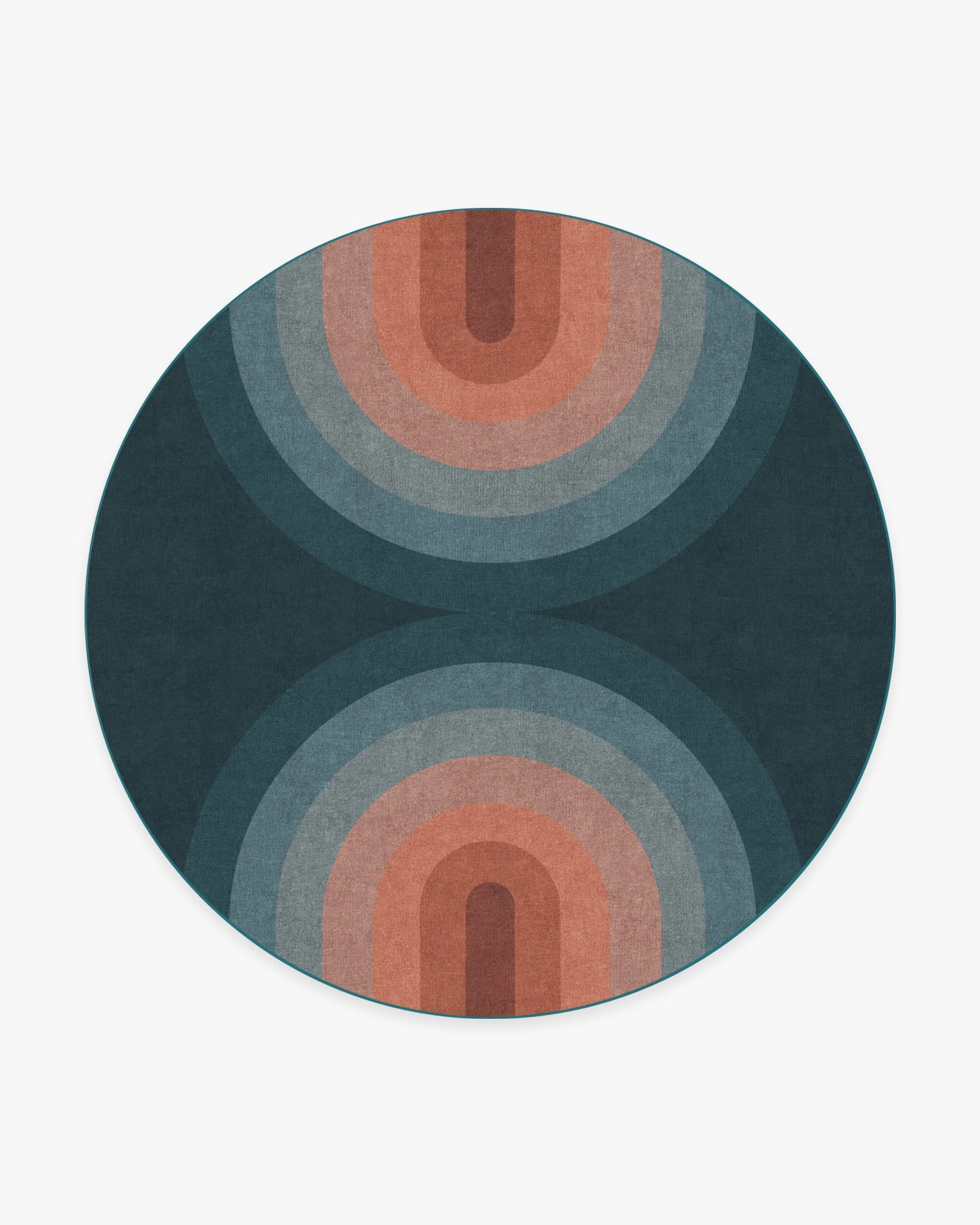 Absida Teal Rug